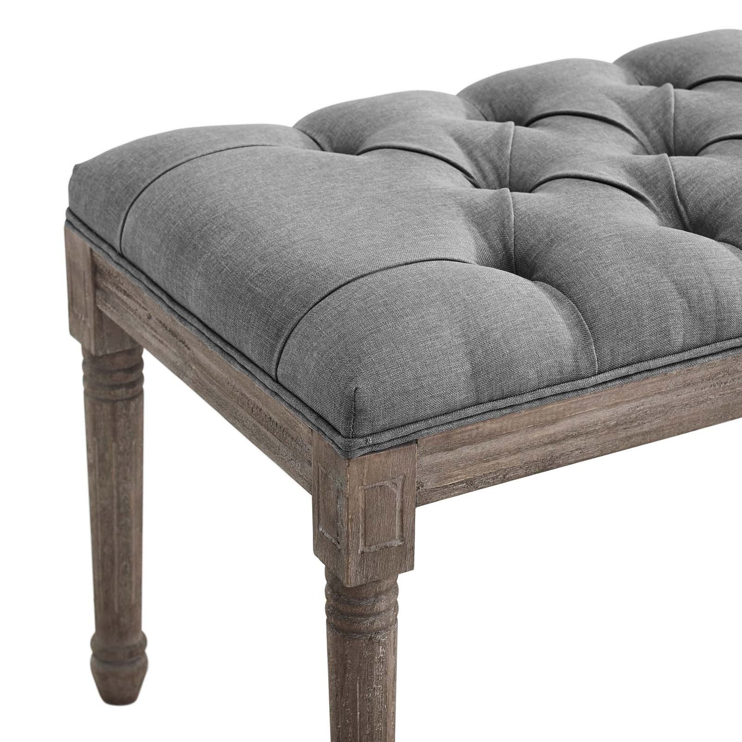 Modway Province French Vintage Performance Velvet Bench | Stools & Benches | Modishstore-22