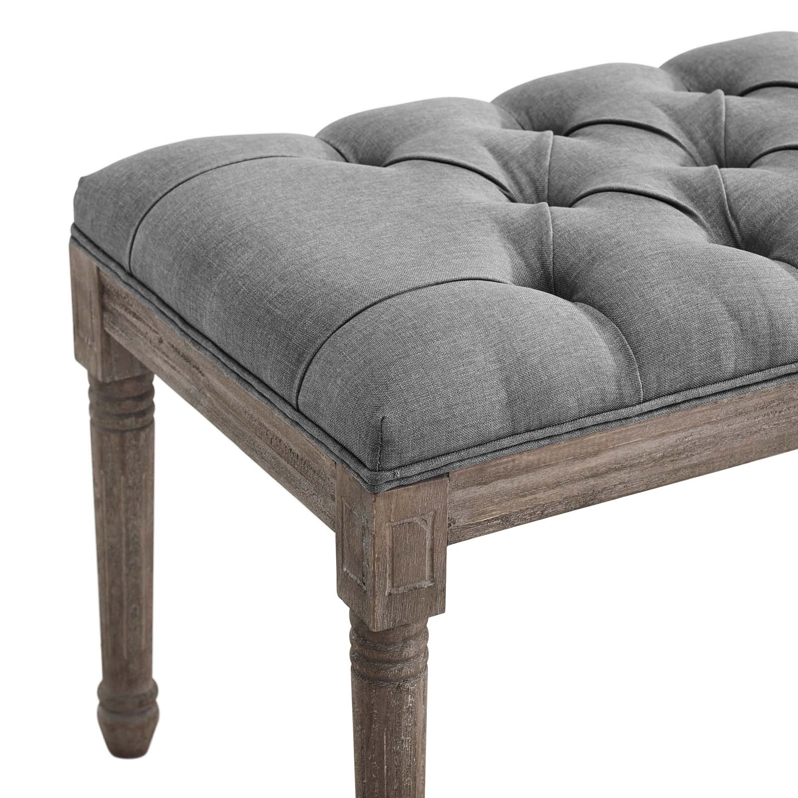 Modway Province French Vintage Performance Velvet Bench | Stools & Benches | Modishstore-22