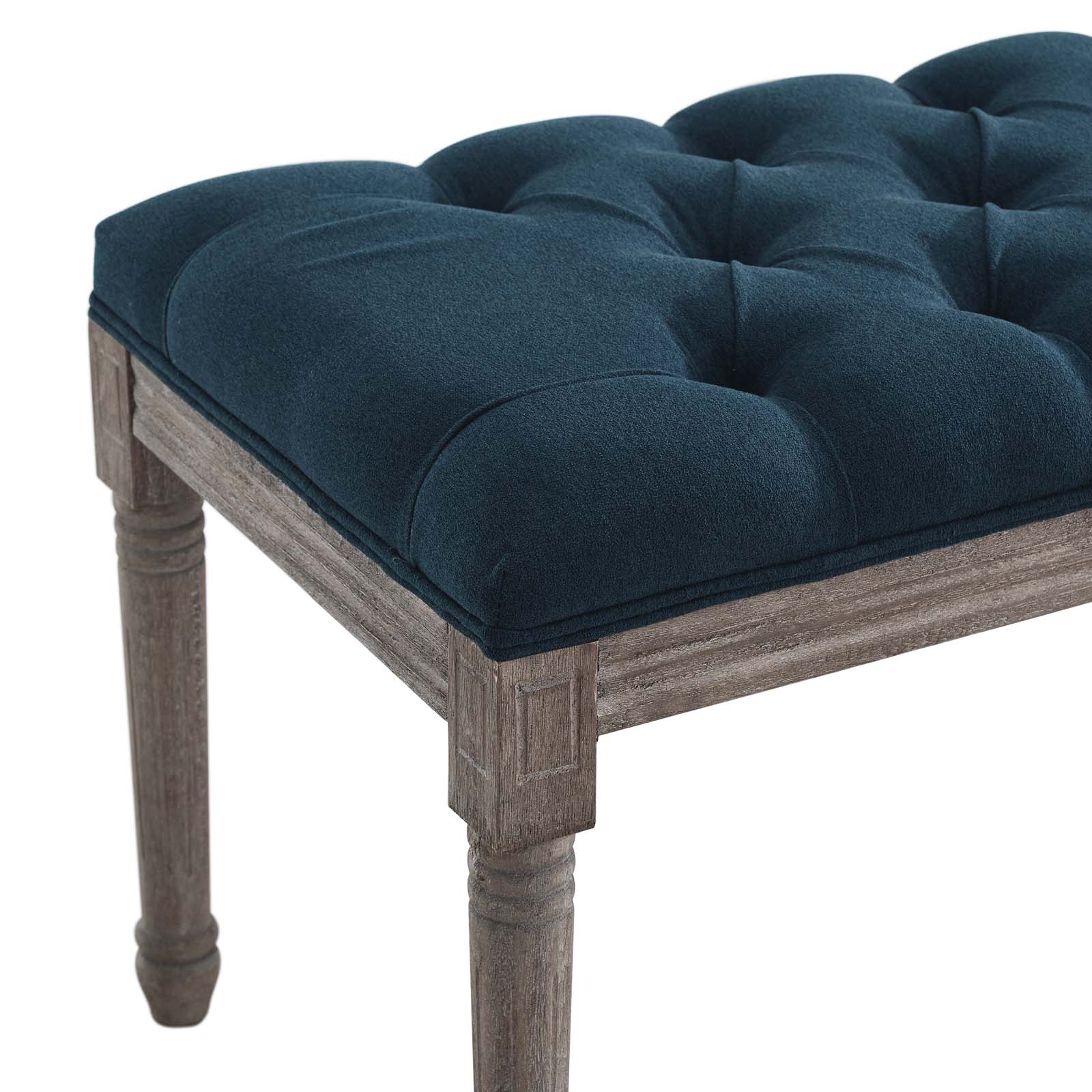 Modway Province French Vintage Performance Velvet Bench | Stools & Benches | Modishstore-28