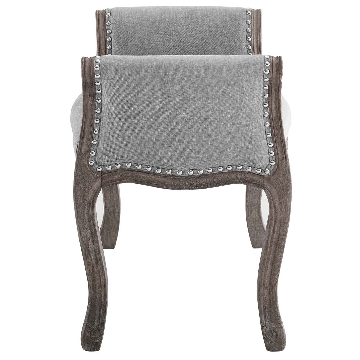 Modway Avail Vintage French Upholstered Fabric Bench