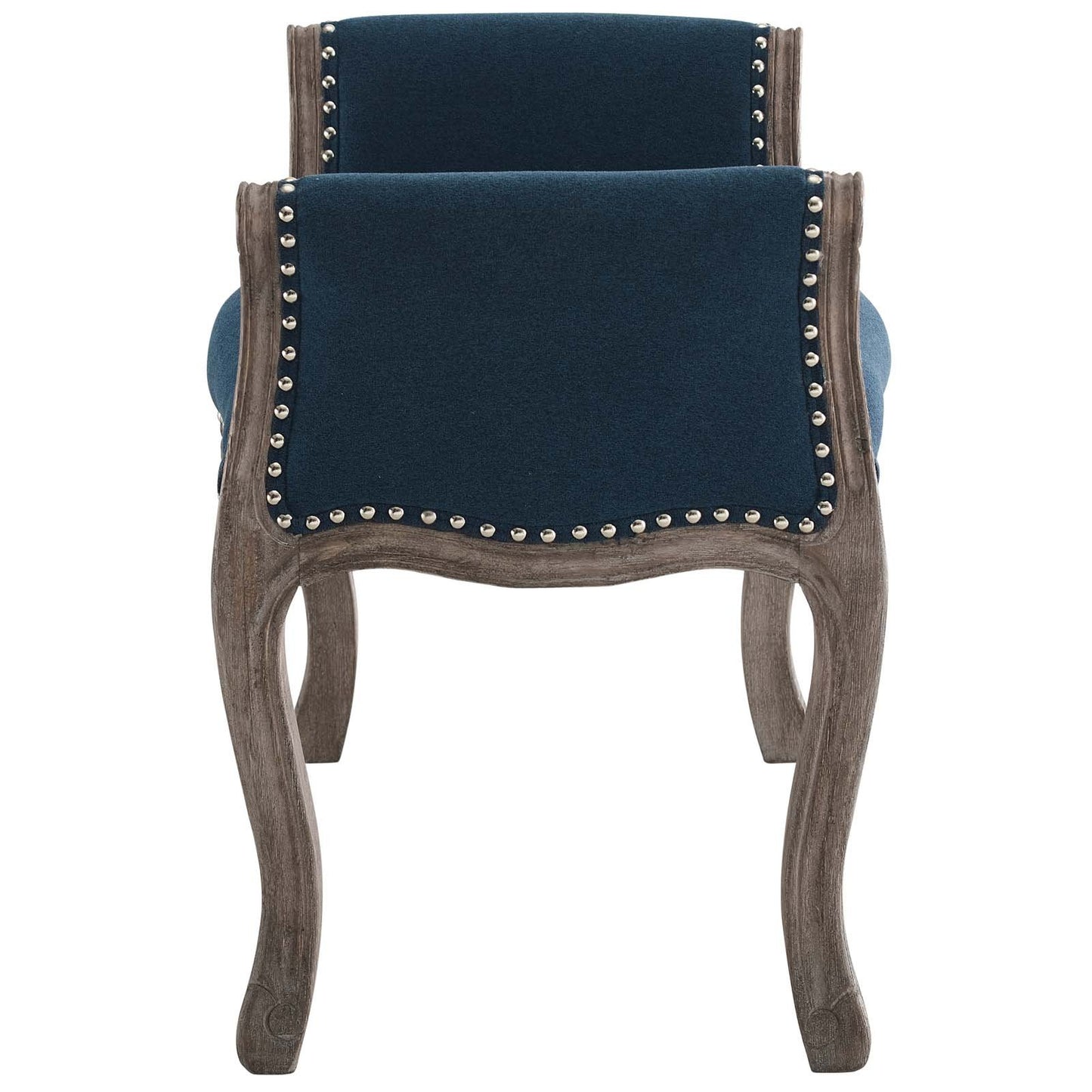 Modway Avail Vintage French Upholstered Fabric Bench