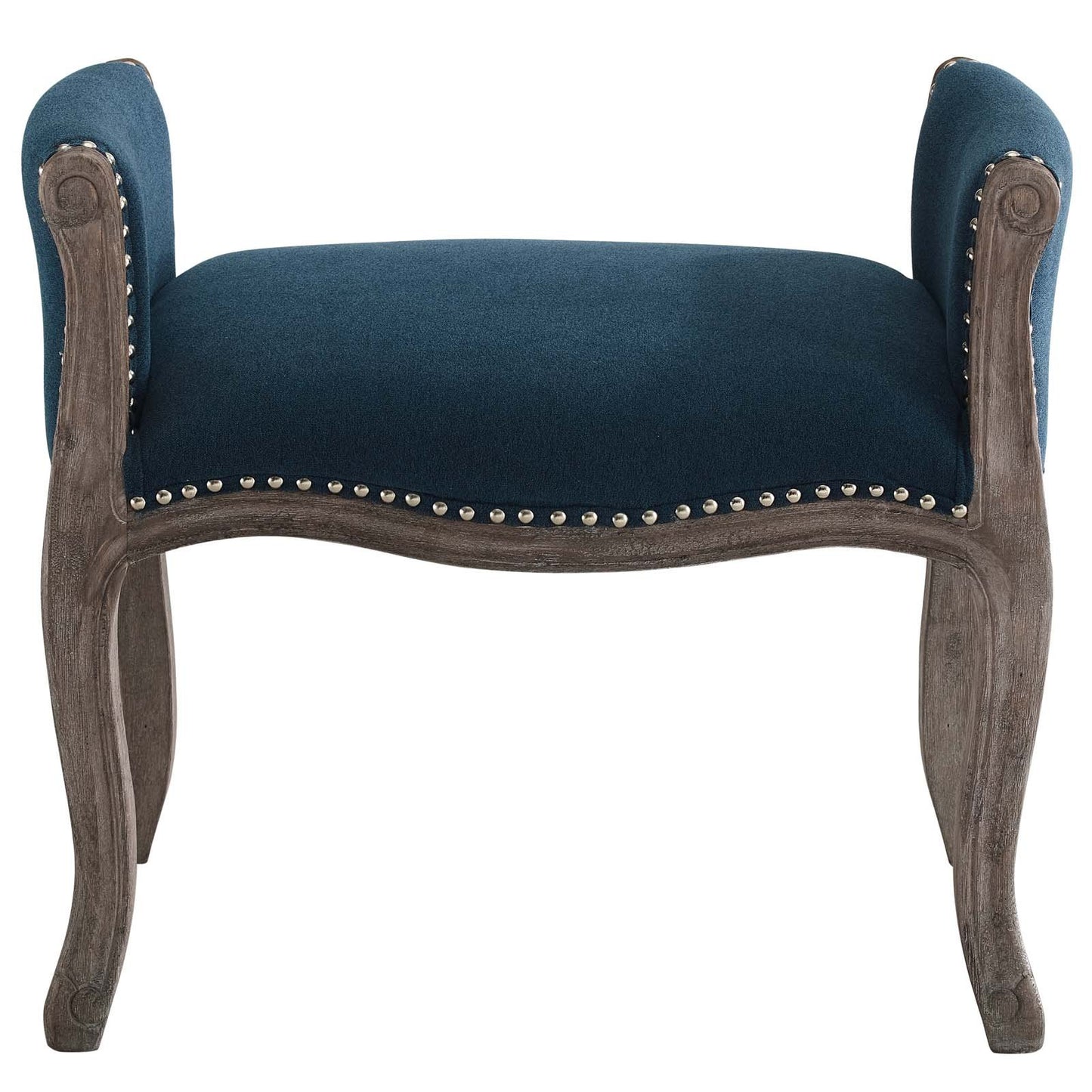 Modway Avail Vintage French Upholstered Fabric Bench