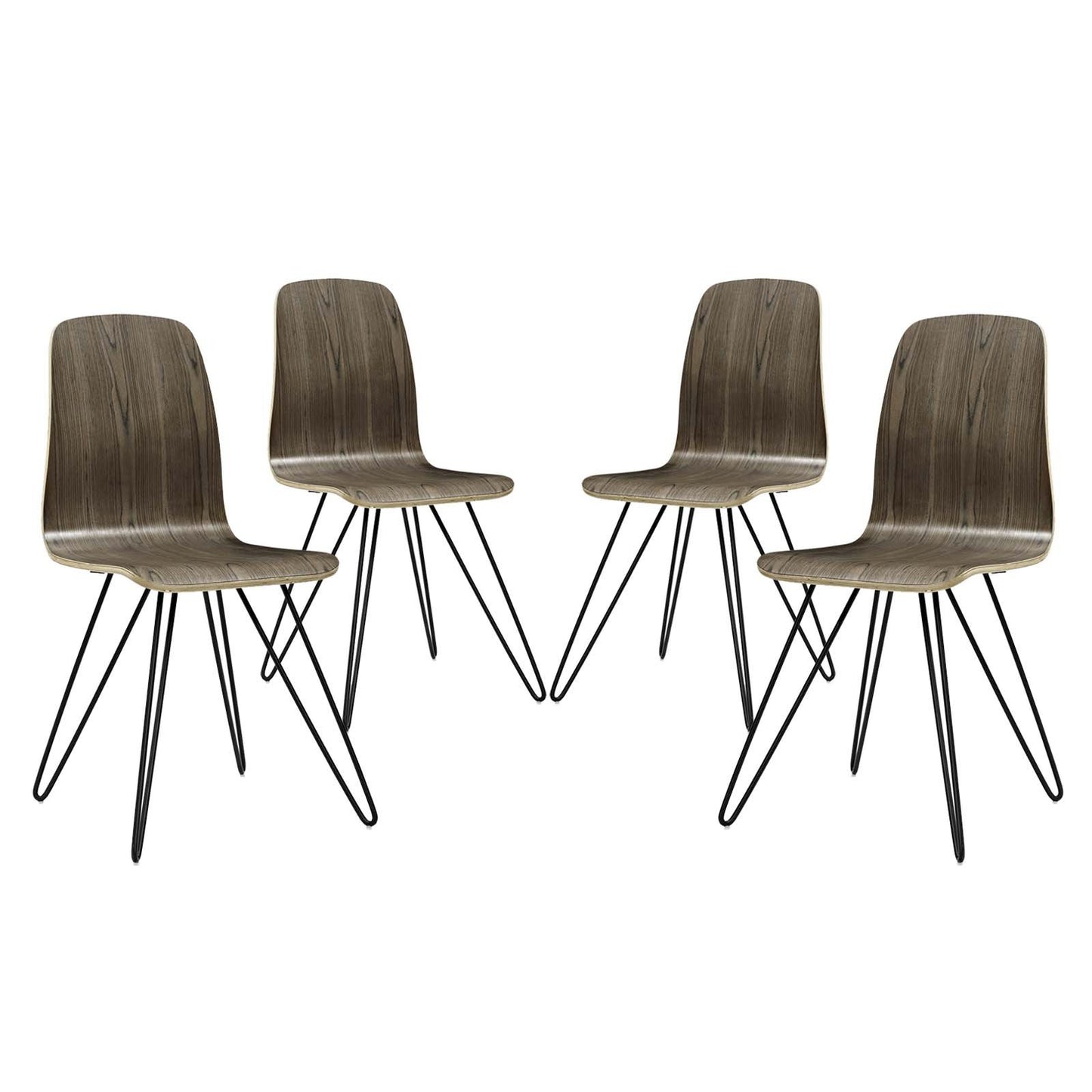 Modway Drift Dining Side Chair Set of 4