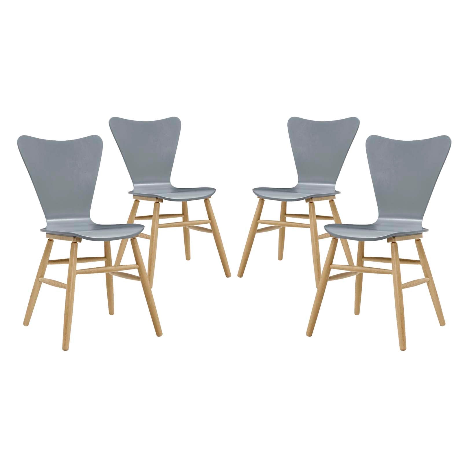 Modway Cascade Dining Chair Set of 4 | Dining Chairs | 