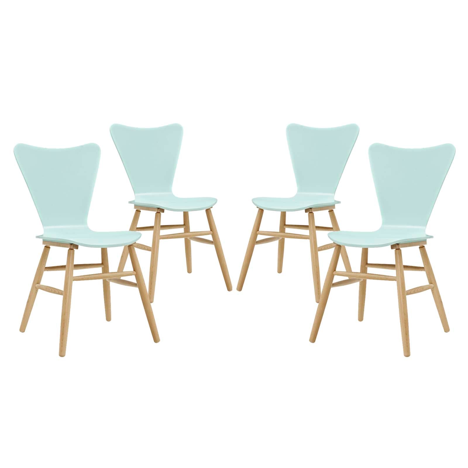 Modway Cascade Dining Chair Set of 4 | Dining Chairs | 