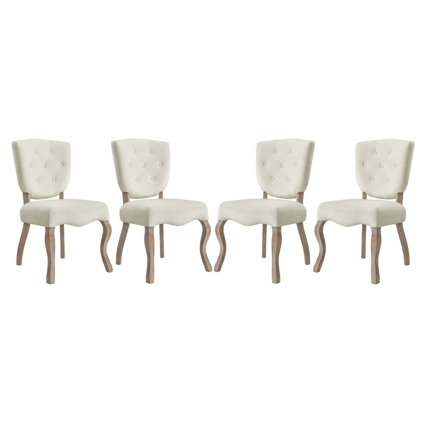 Modway Array Dining Side Chair Set of 4