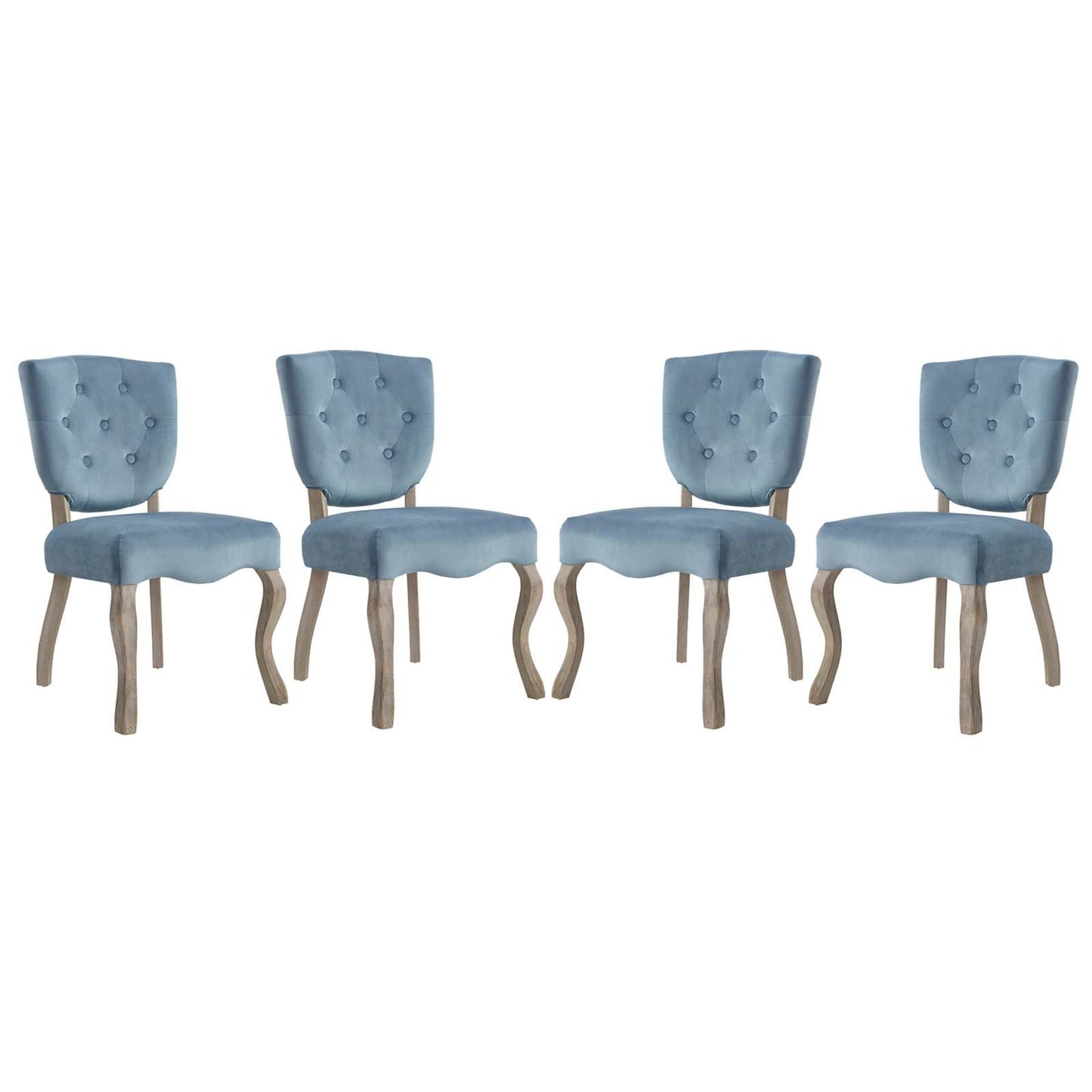 Modway Array Dining Side Chair Set of 4
