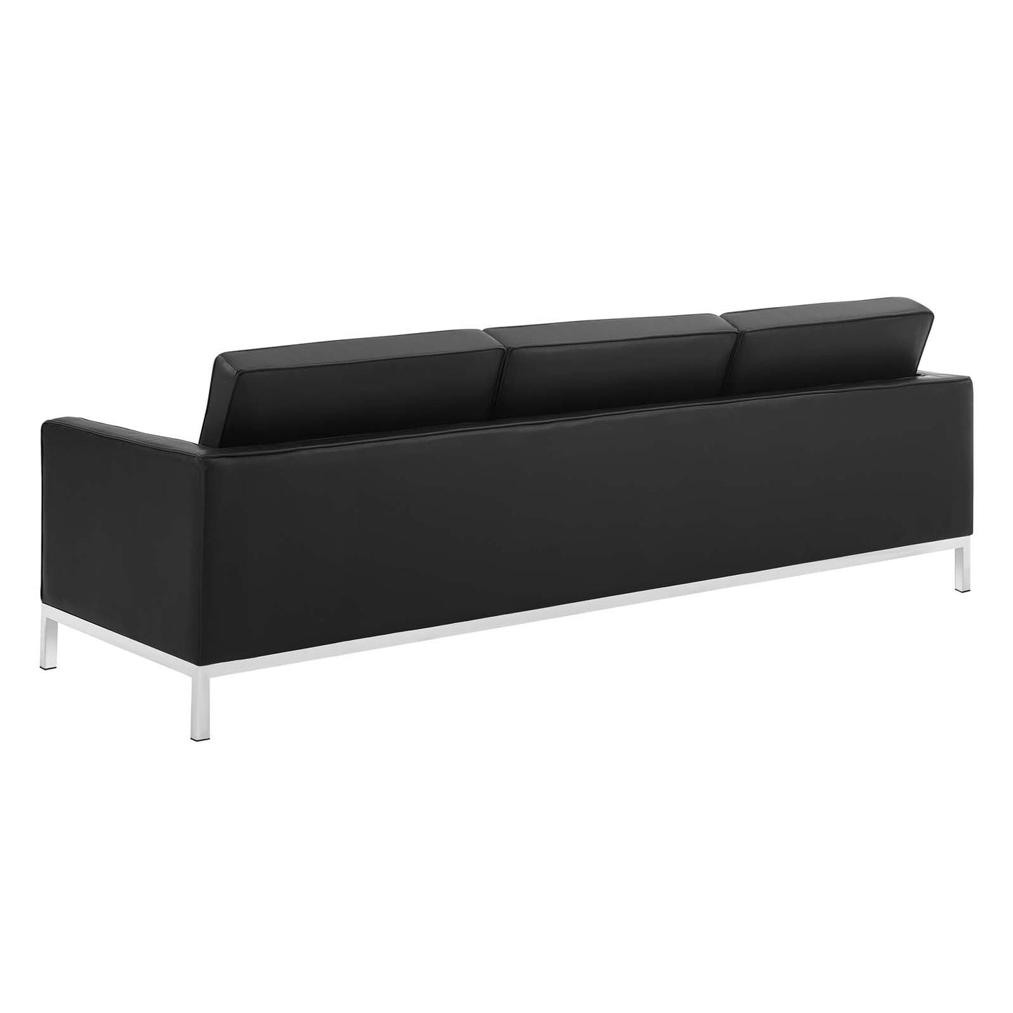 Modway Loft Tufted Button Upholstered Faux Leather Sofa | Sofas | Modishstore-19