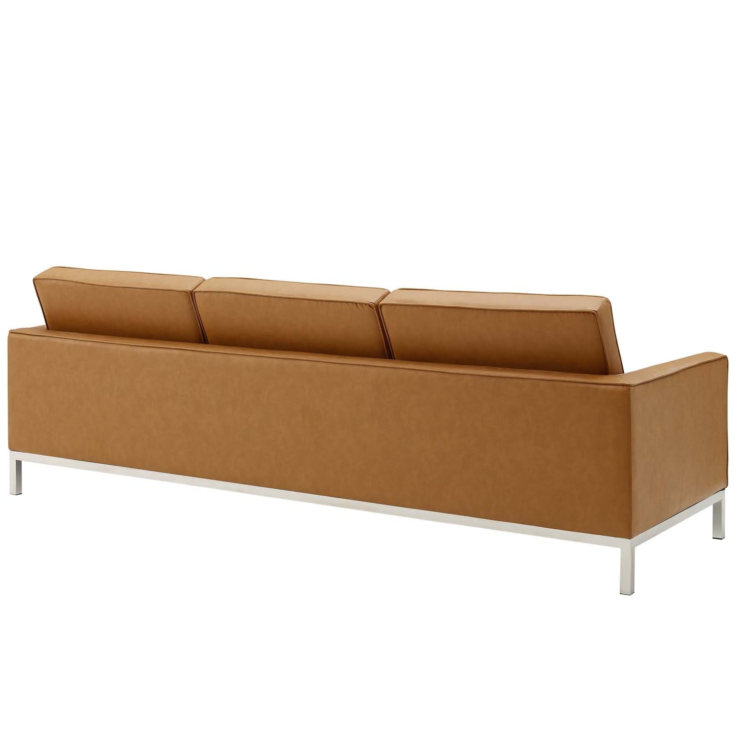 Modway Loft Tufted Button Upholstered Faux Leather Sofa | Sofas | Modishstore-16