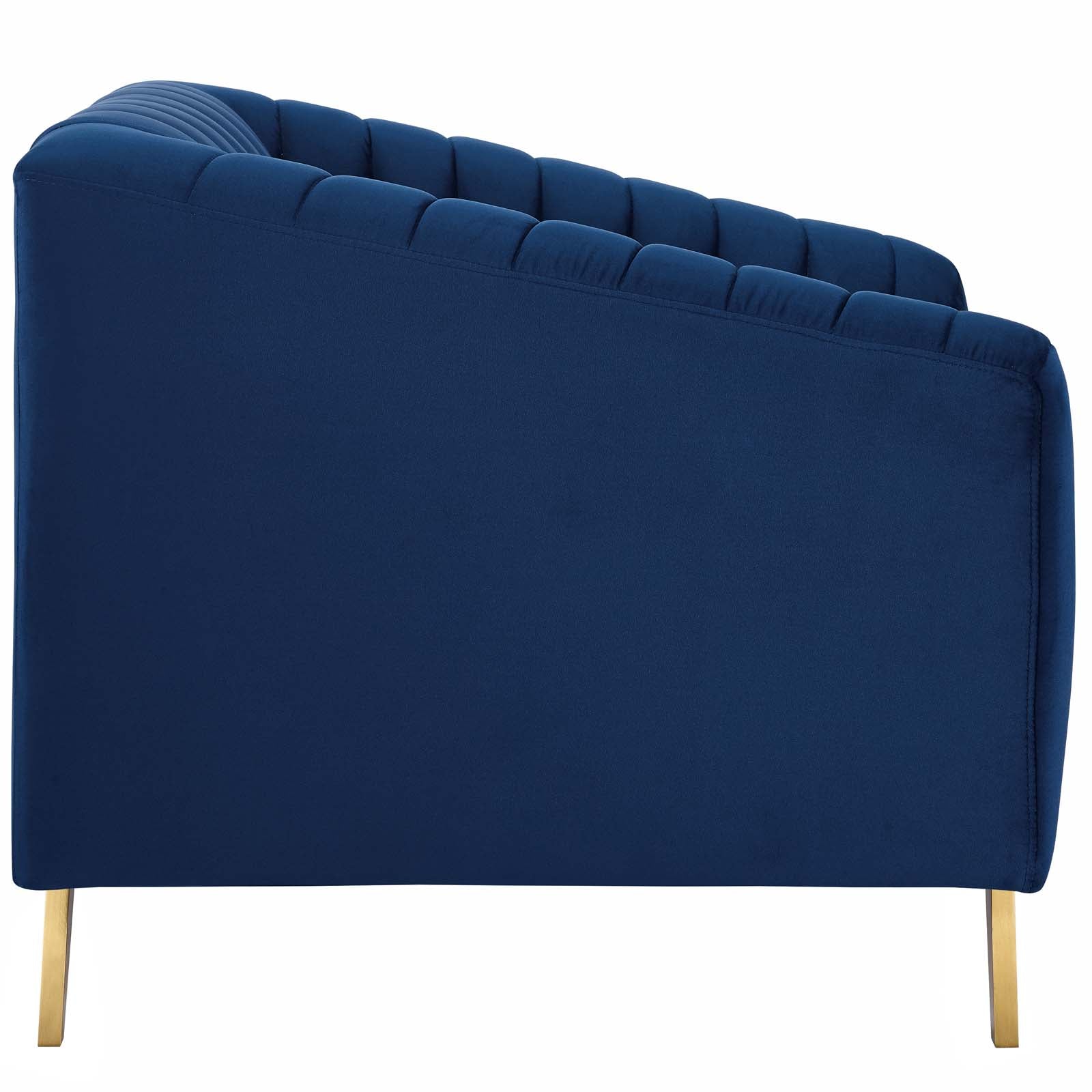 Modway Valiant Vertical Channel Tufted Performance Velvet Armchair | Armchairs | Modishstore-9
