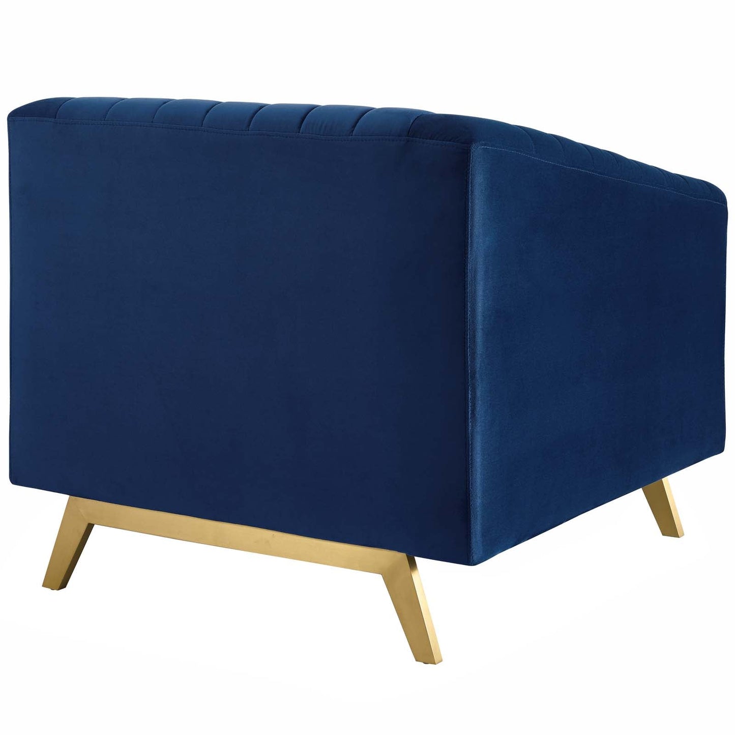 Modway Valiant Vertical Channel Tufted Performance Velvet Armchair | Armchairs | Modishstore-8