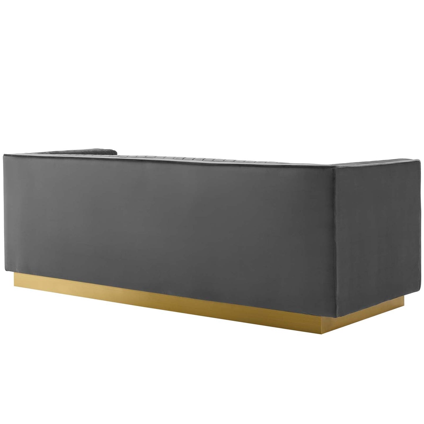 Modway Sanguine Vertical Channel Tufted Performance Velvet Sofa | Sofas | Modishstore-14