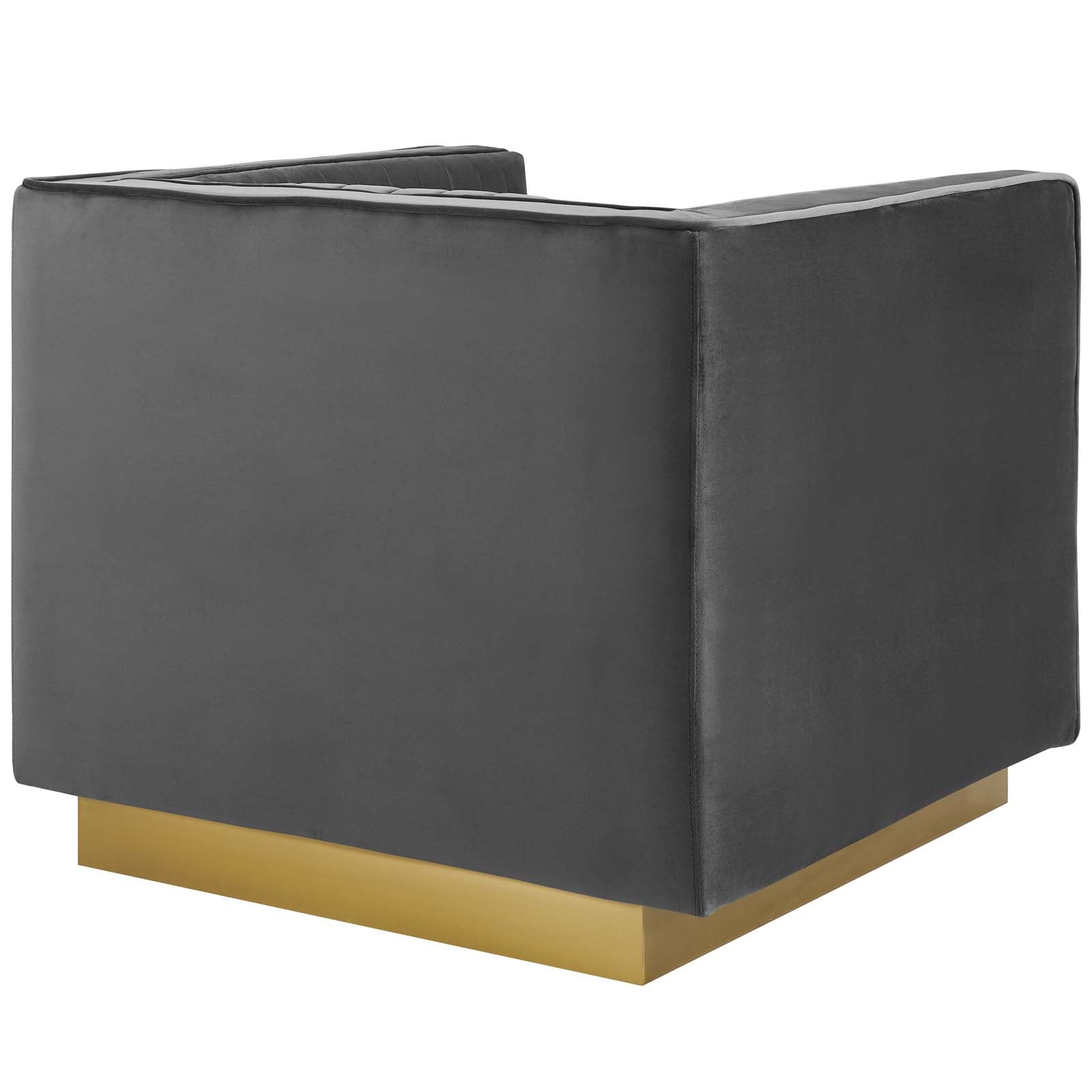 Modway Sanguine Vertical Channel Tufted Accent Performance Velvet Armchair | Armchairs | Modishstore-7