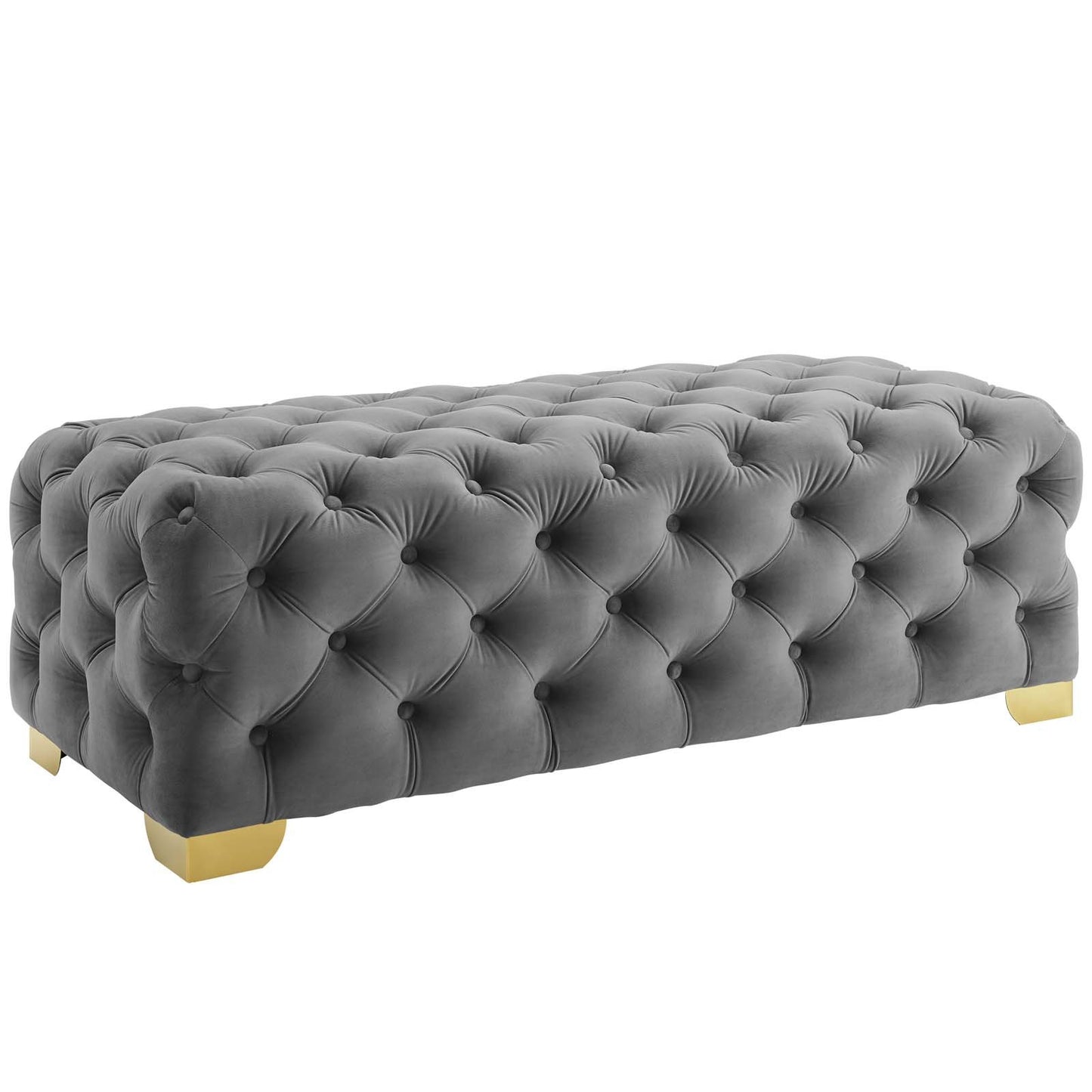 Modway Sensible Button Tufted Performance Velvet Bench