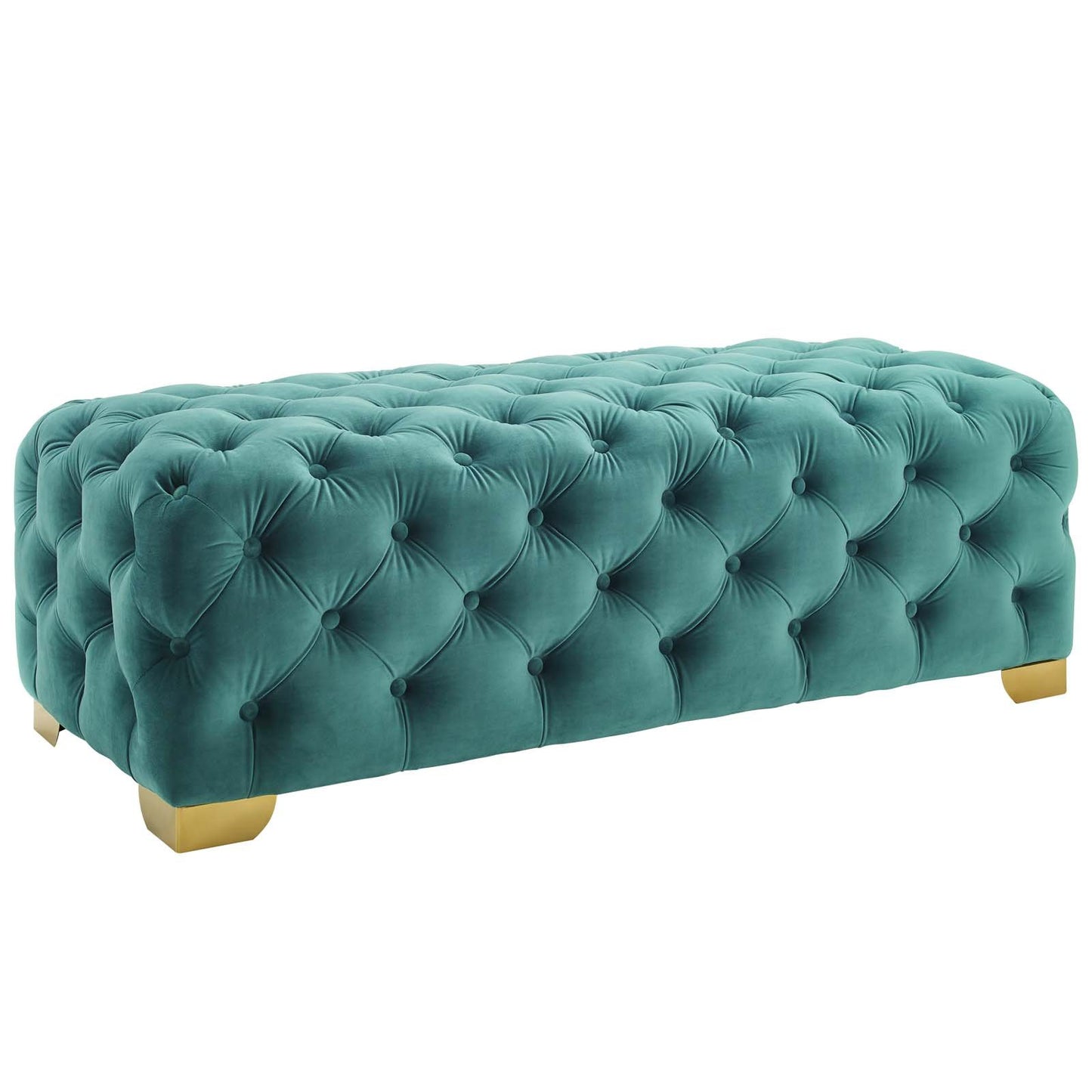 Modway Sensible Button Tufted Performance Velvet Bench