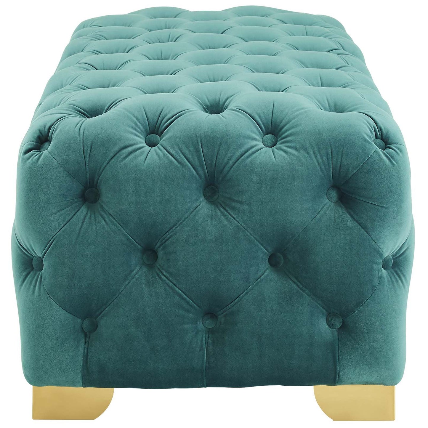 Modway Sensible Button Tufted Performance Velvet Bench
