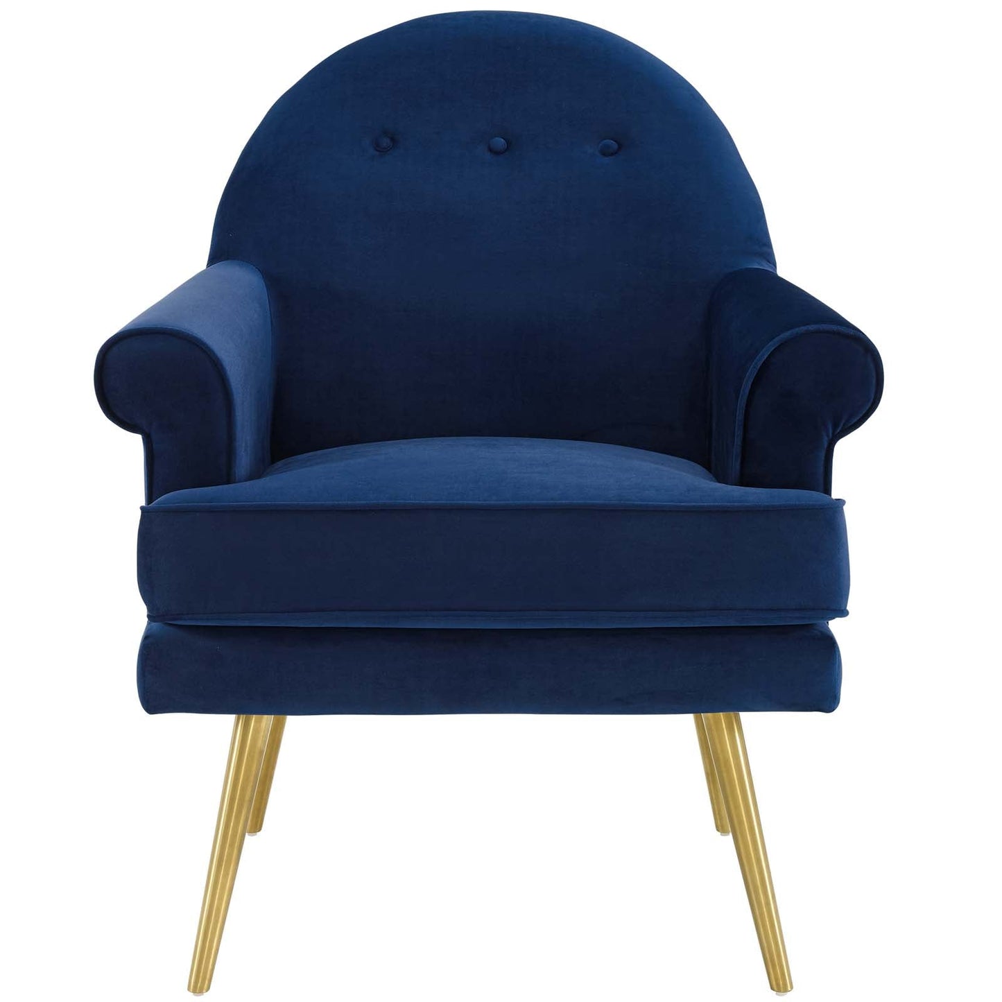 Modway Revive Tufted Button Accent Performance Velvet Armchair | Armchairs | Modishstore-11