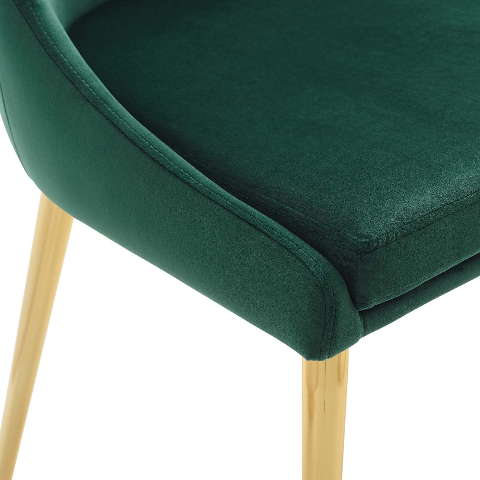Modway Viscount Accent Performance Velvet Dining Chair | Dining Chairs | Modishstore-34