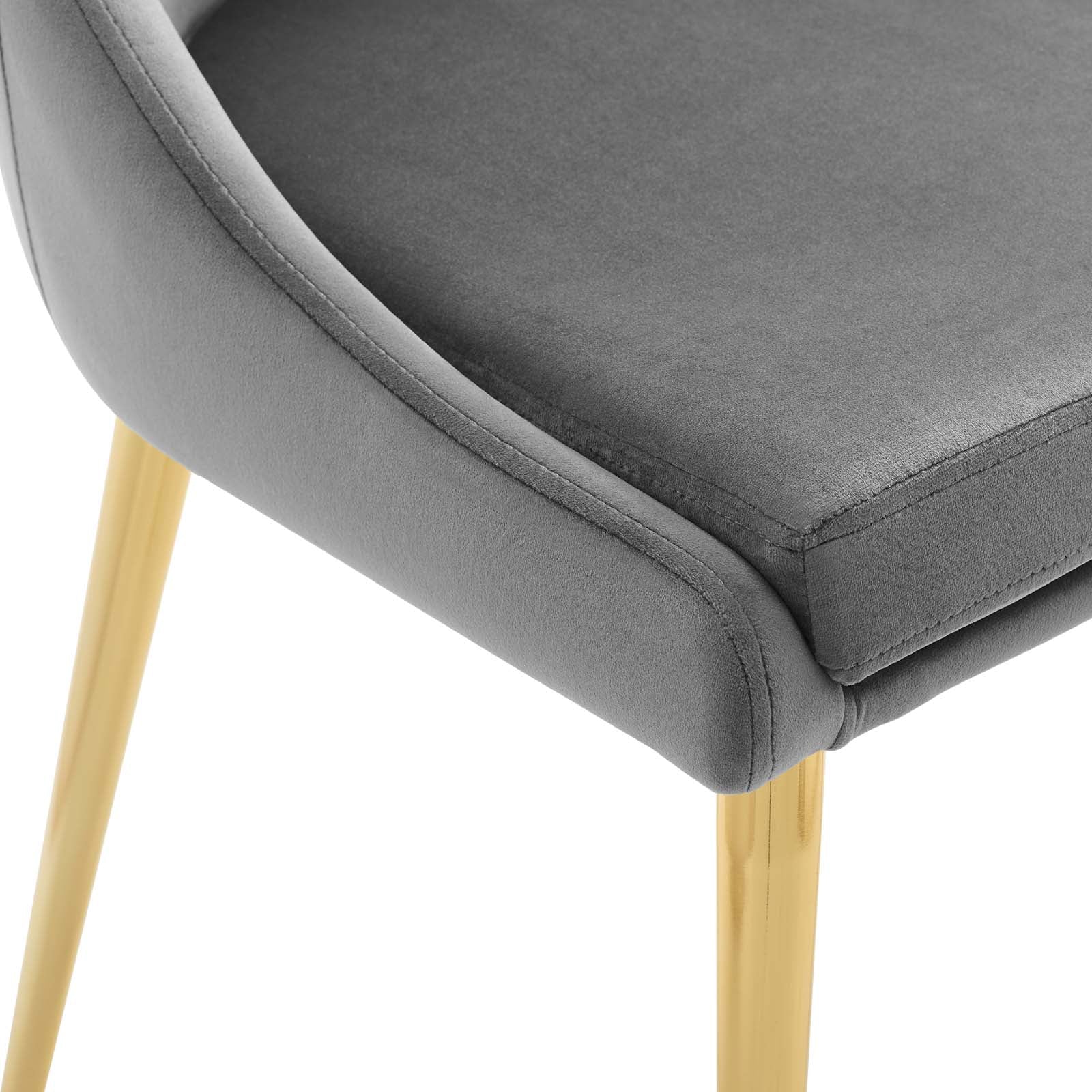 Modway Viscount Accent Performance Velvet Dining Chair | Dining Chairs | Modishstore-3