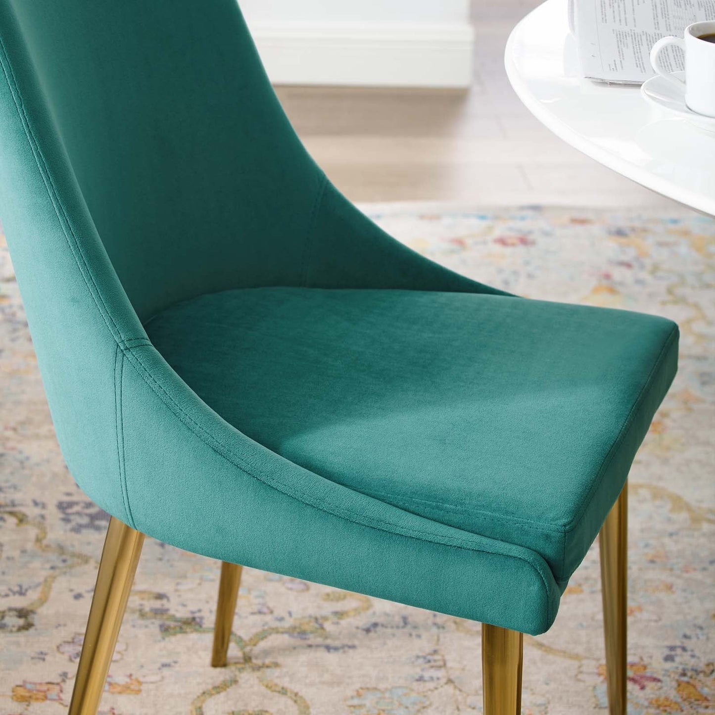 Modway Viscount Accent Performance Velvet Dining Chair | Dining Chairs | Modishstore-30