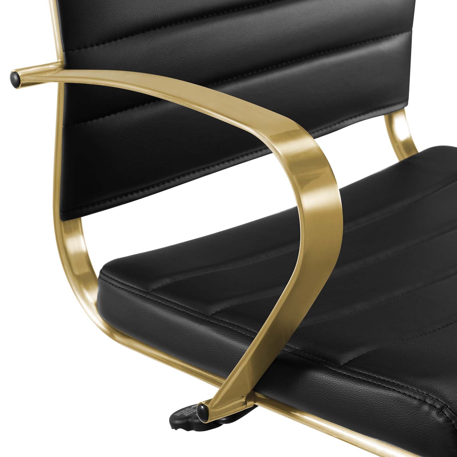 Modway Jive Gold Stainless Steel Highback Office Chair | Office Chairs | 
