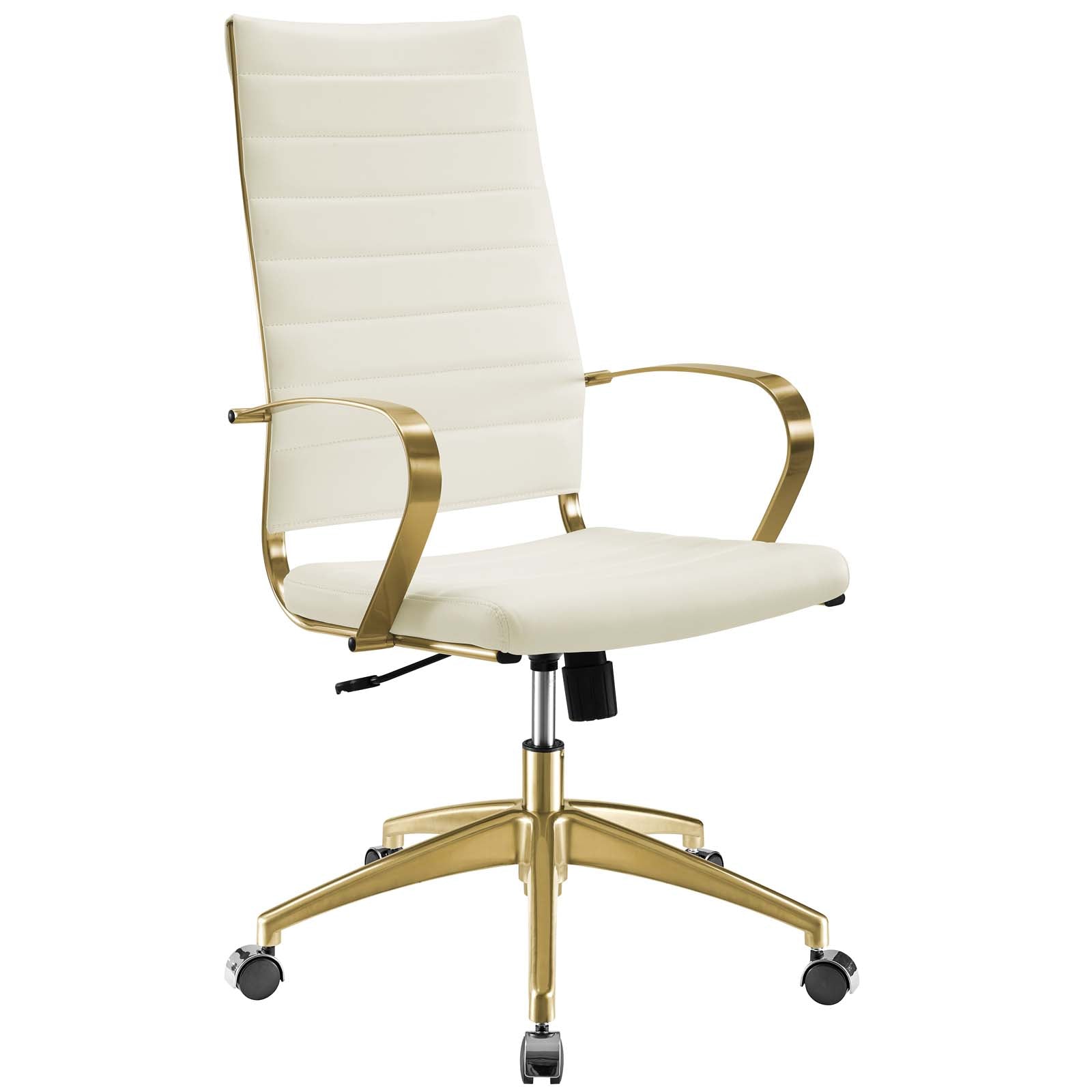 Modway Jive Gold Stainless Steel Highback Office Chair | Office Chairs | 