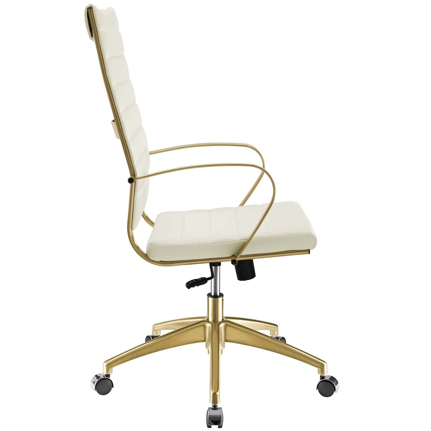 Modway Jive Gold Stainless Steel Highback Office Chair | Office Chairs | 