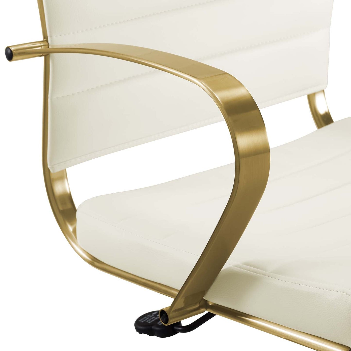 Modway Jive Gold Stainless Steel Highback Office Chair | Office Chairs | 