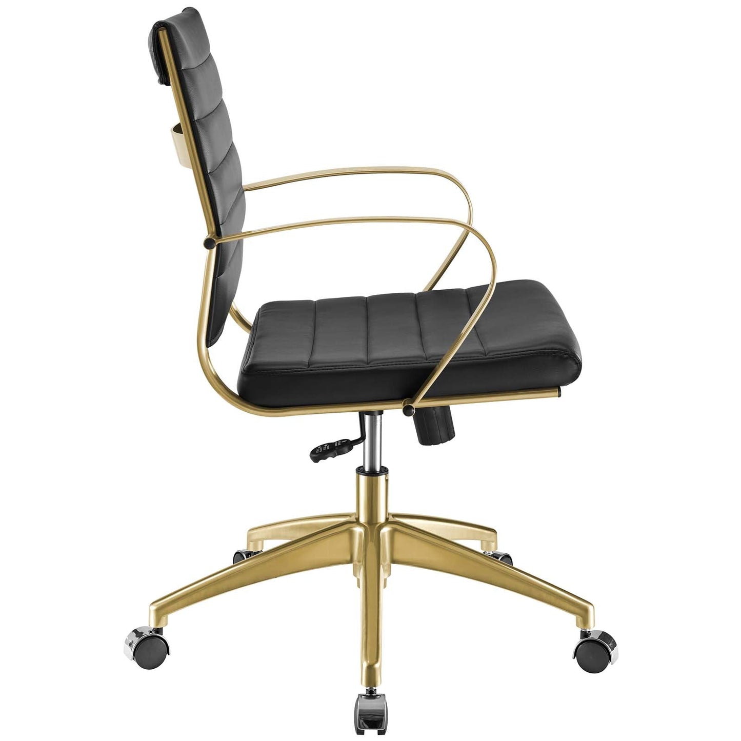 Modway Jive Gold Stainless Steel Midback Office Chair | Office Chairs | 