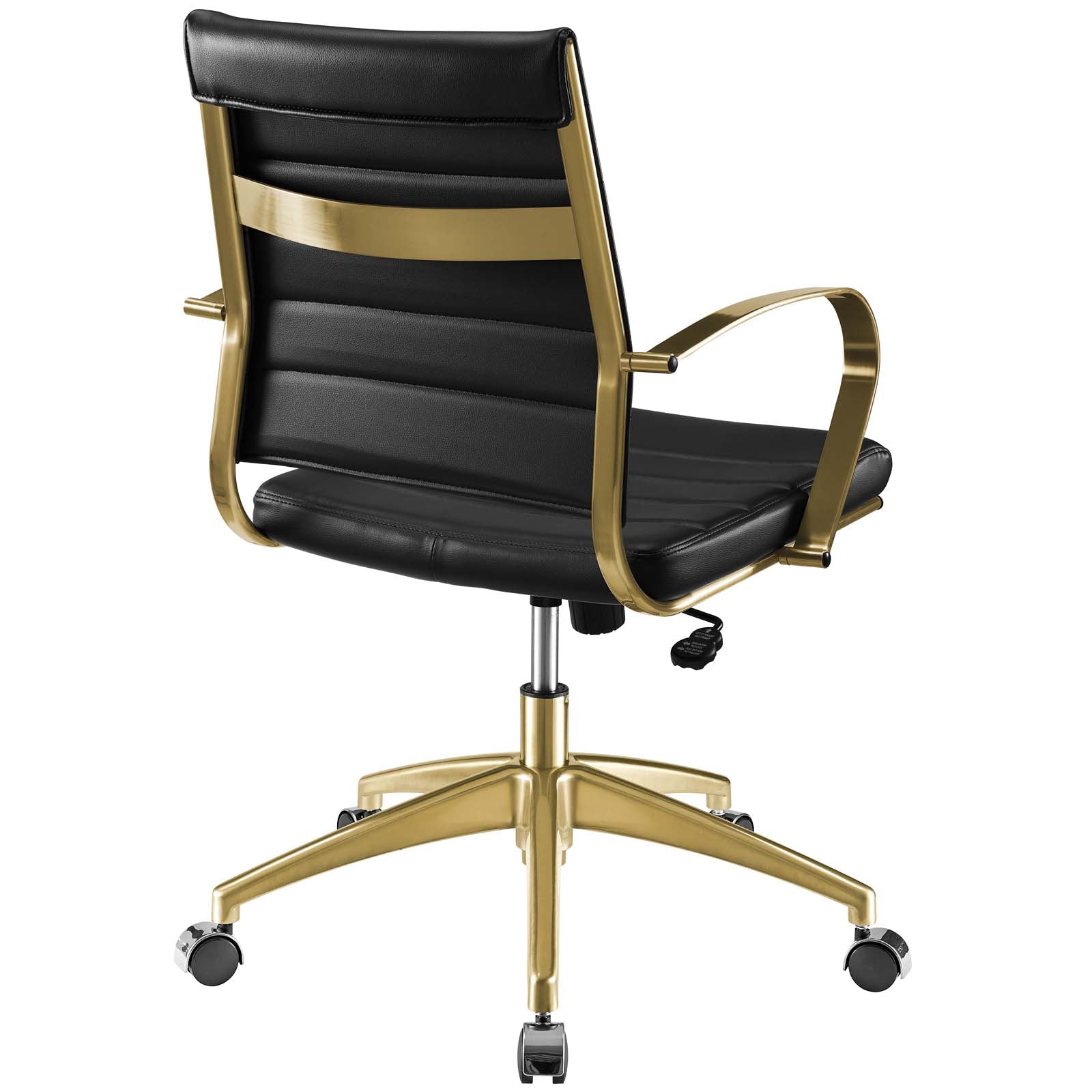 Modway Jive Gold Stainless Steel Midback Office Chair | Office Chairs | 