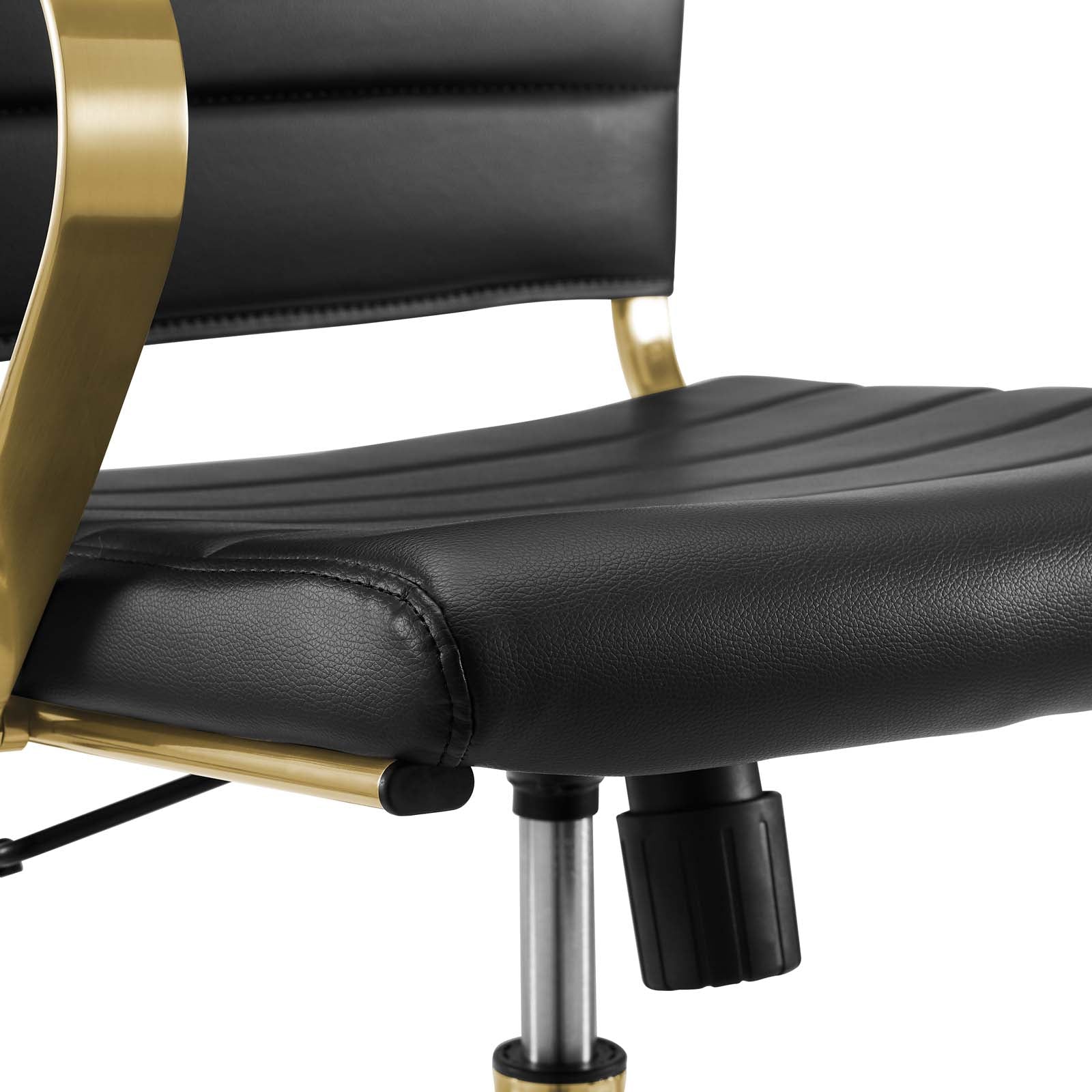 Modway Jive Gold Stainless Steel Midback Office Chair | Office Chairs | 