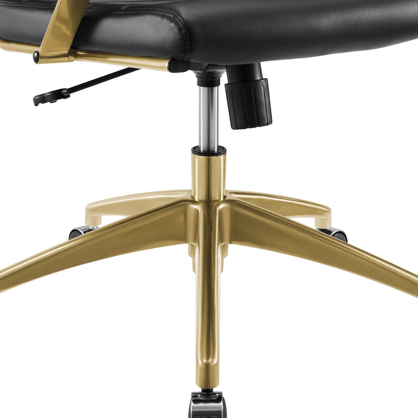 Modway Jive Gold Stainless Steel Midback Office Chair | Office Chairs | 