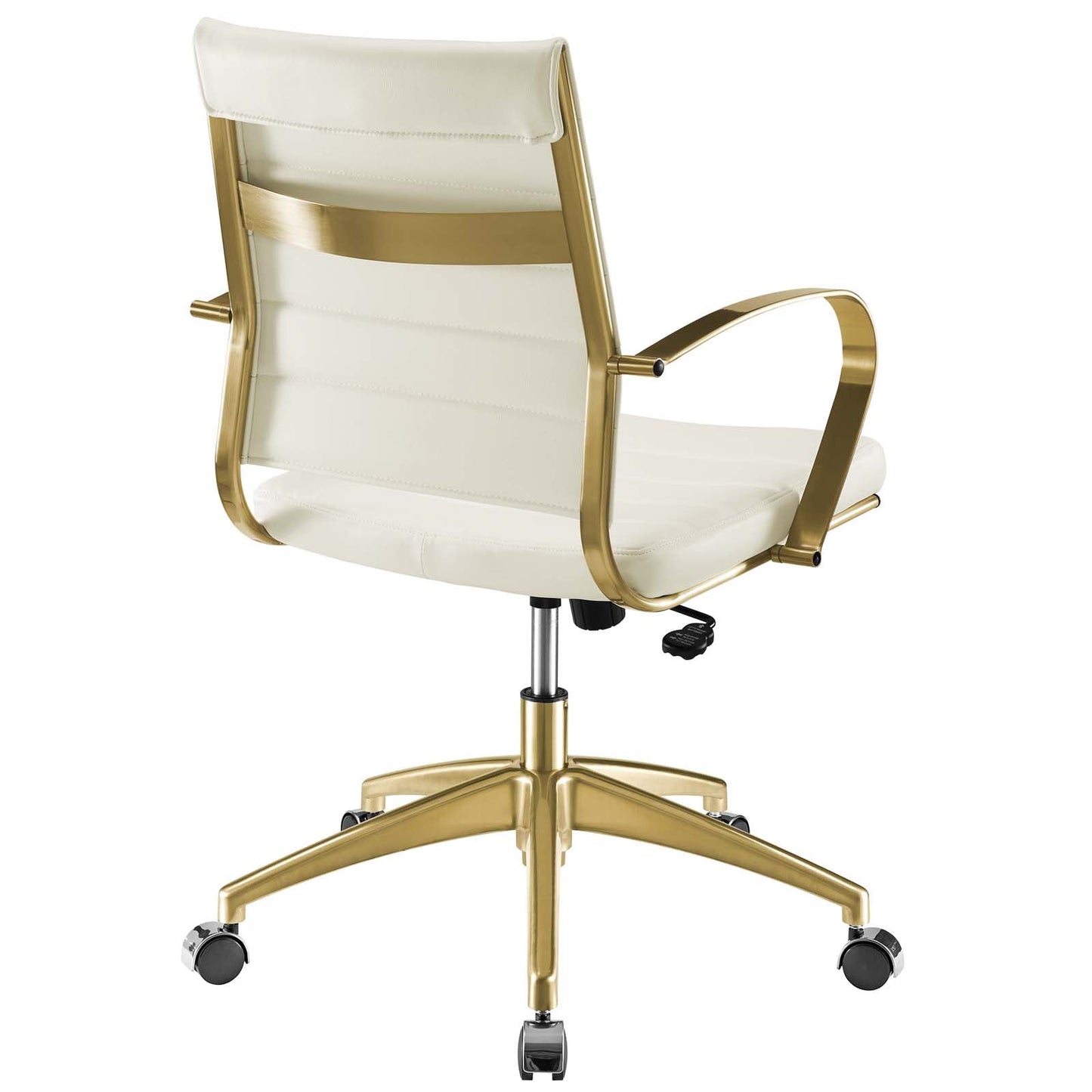 Modway Jive Gold Stainless Steel Midback Office Chair | Office Chairs | 