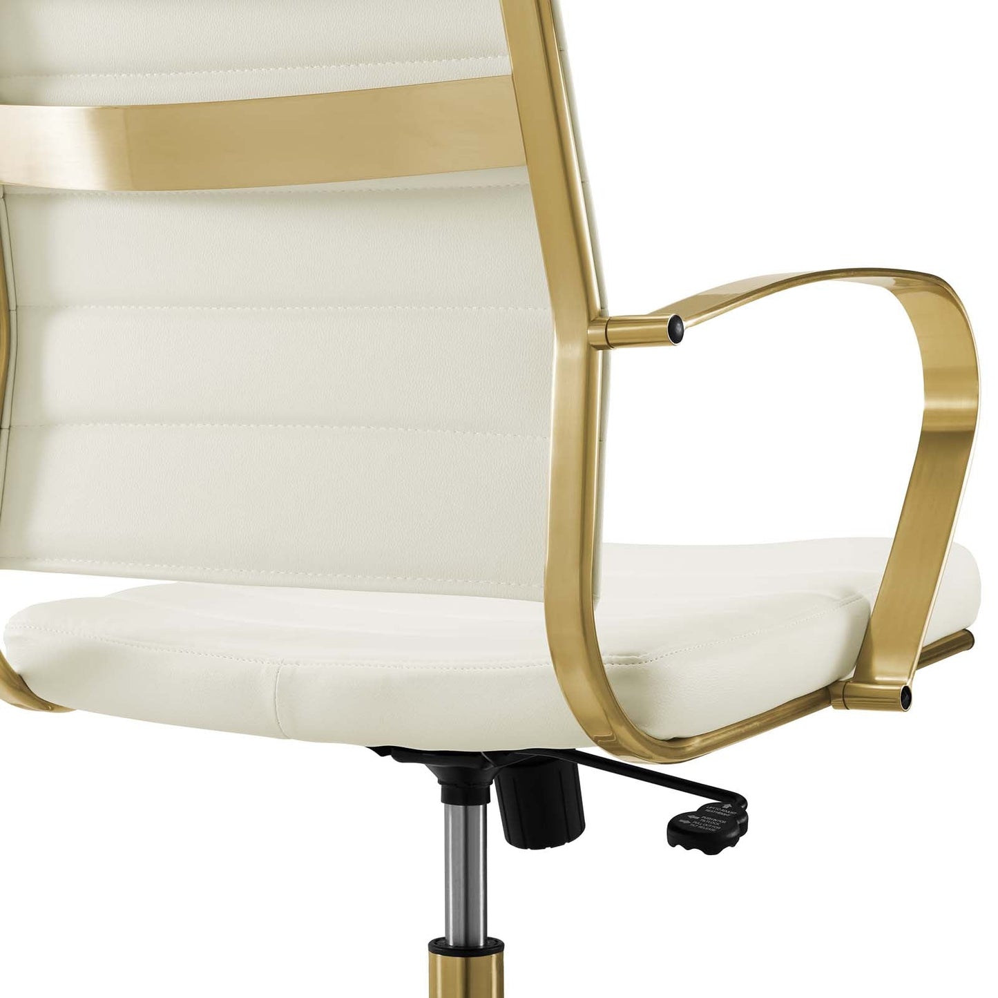 Modway Jive Gold Stainless Steel Midback Office Chair | Office Chairs | 