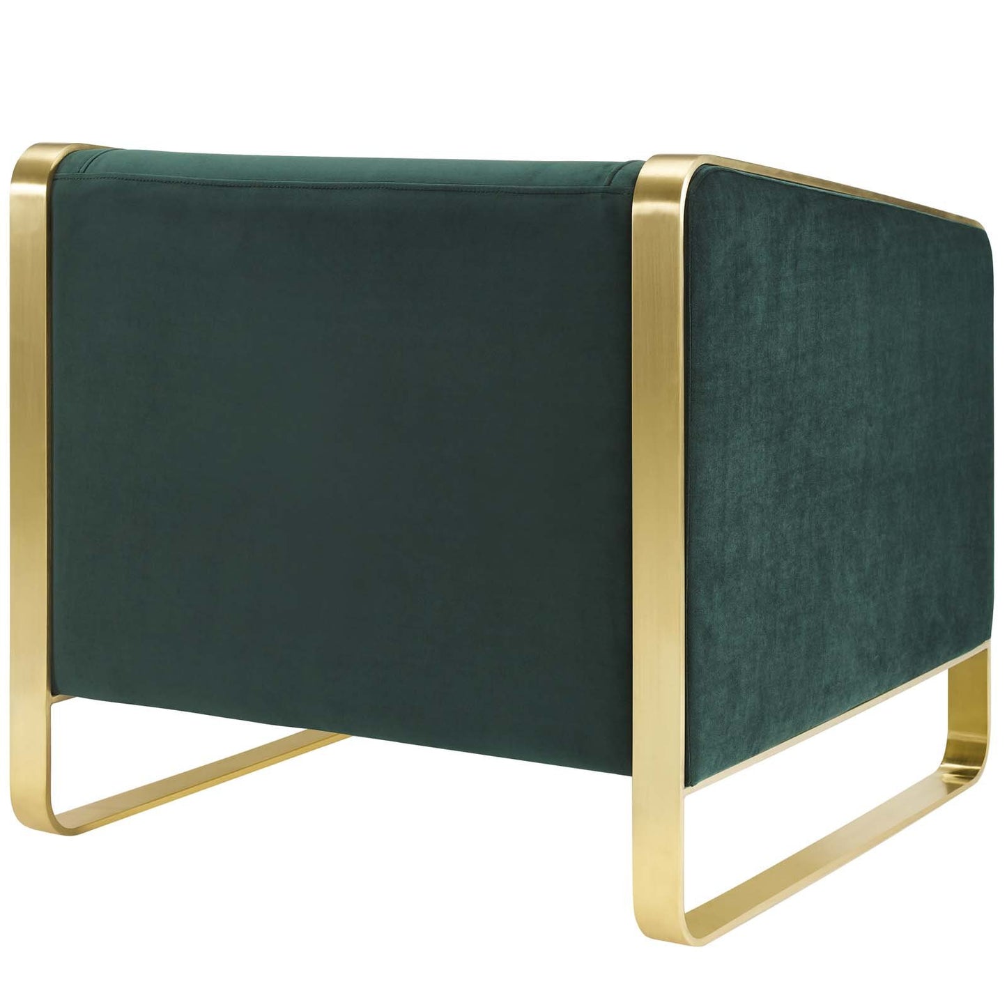 Modway Visualize Accent Club Lounge Performance Velvet Armchair