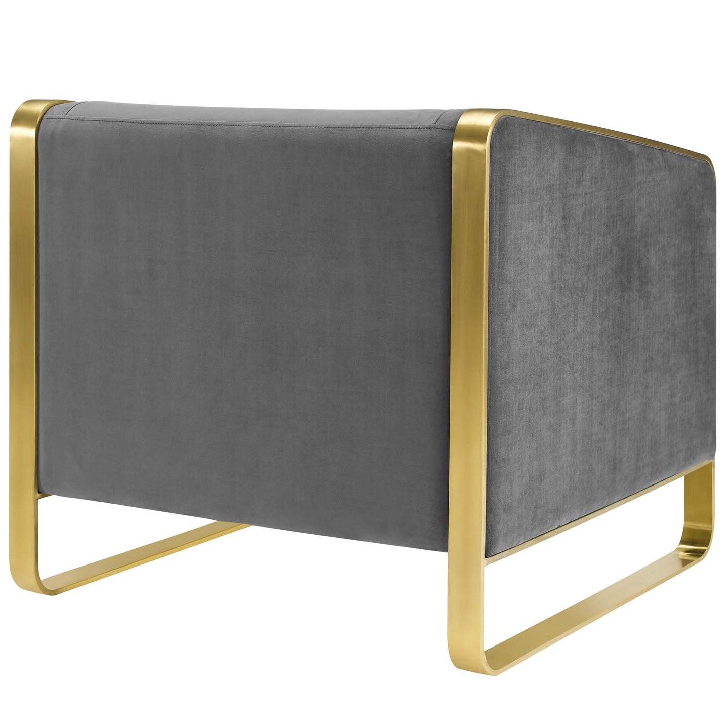 Modway Visualize Accent Club Lounge Performance Velvet Armchair