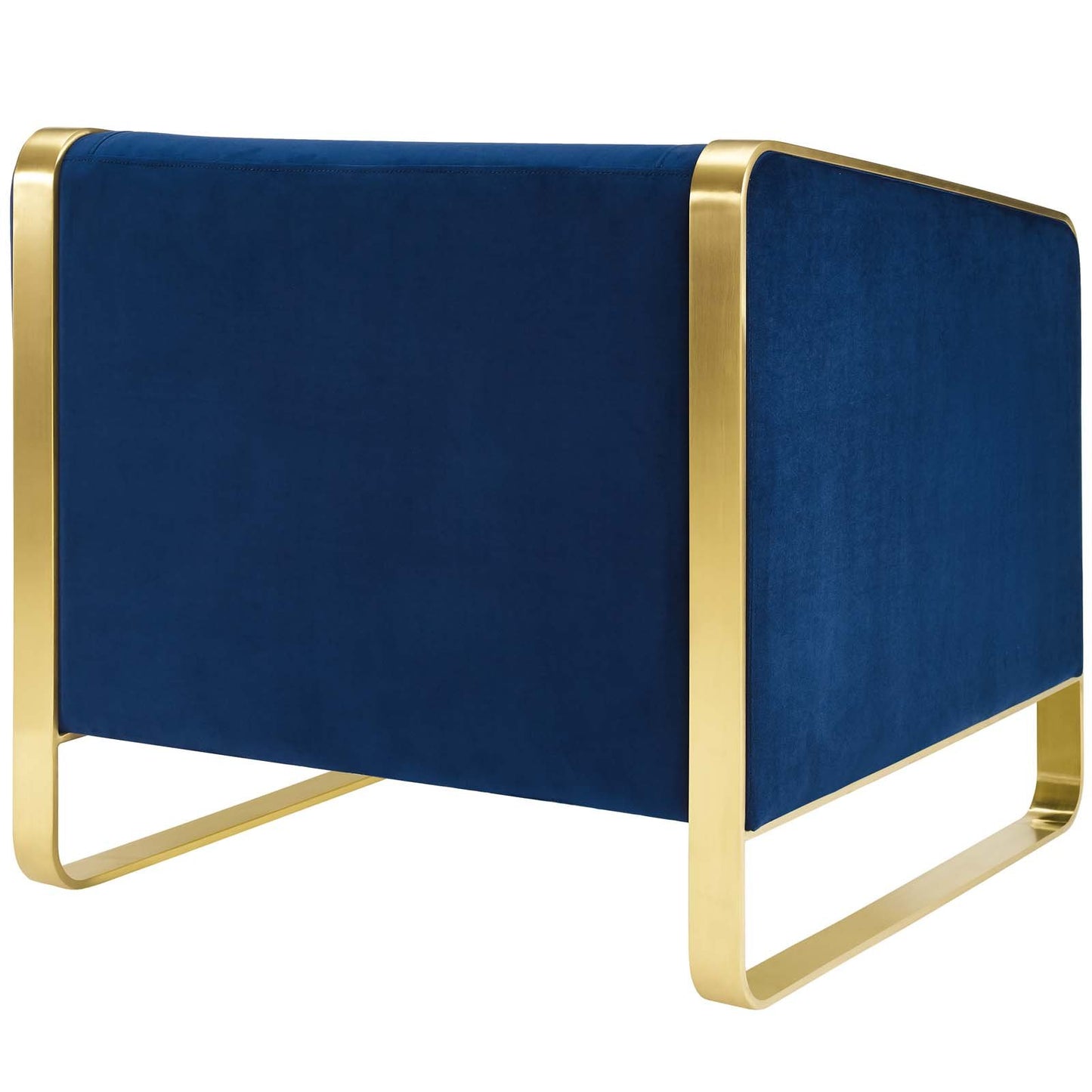 Modway Visualize Accent Club Lounge Performance Velvet Armchair