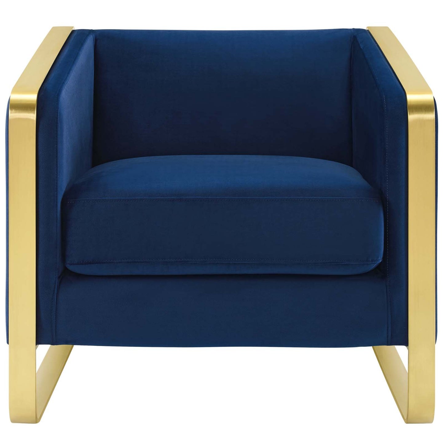 Modway Visualize Accent Club Lounge Performance Velvet Armchair