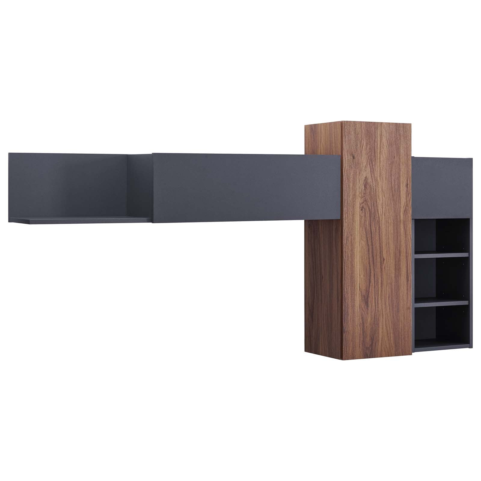 Modway Scope Wall Mounted Shelves | Wall Shelf | Modishstore-2
