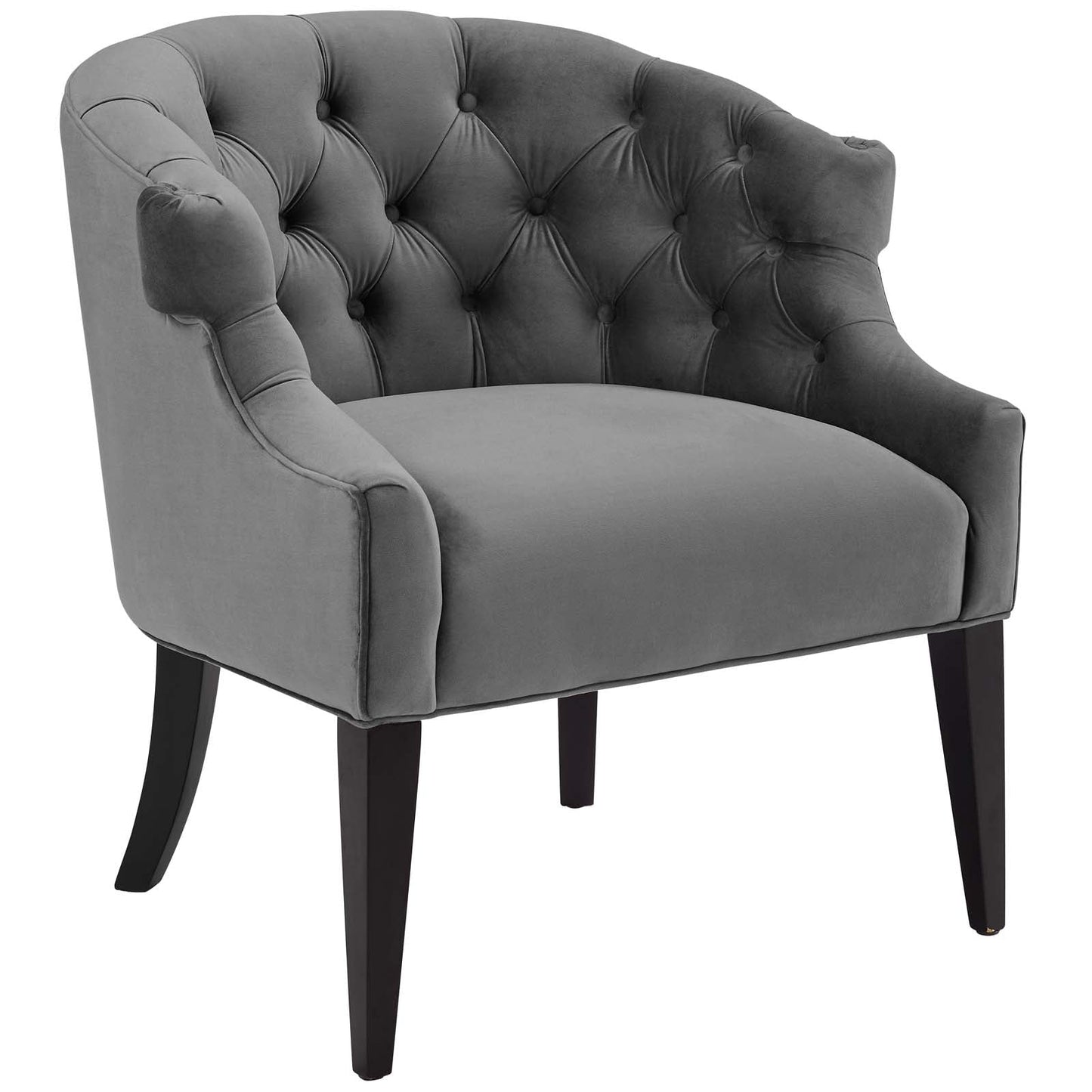 Modway Precept Accent Performance Velvet Armchair | Armchairs | Modishstore-4