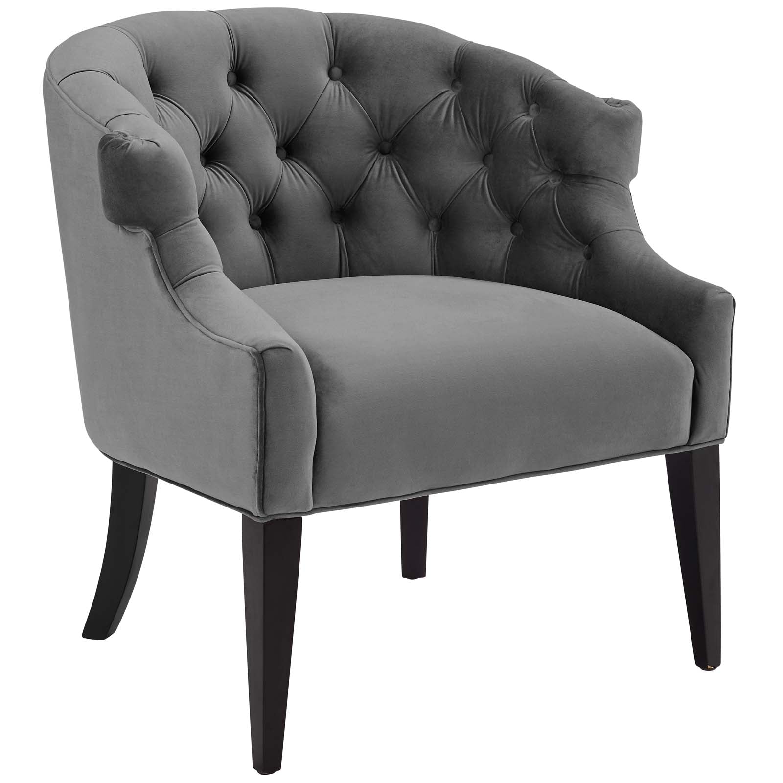Modway Precept Accent Performance Velvet Armchair | Armchairs | Modishstore-4