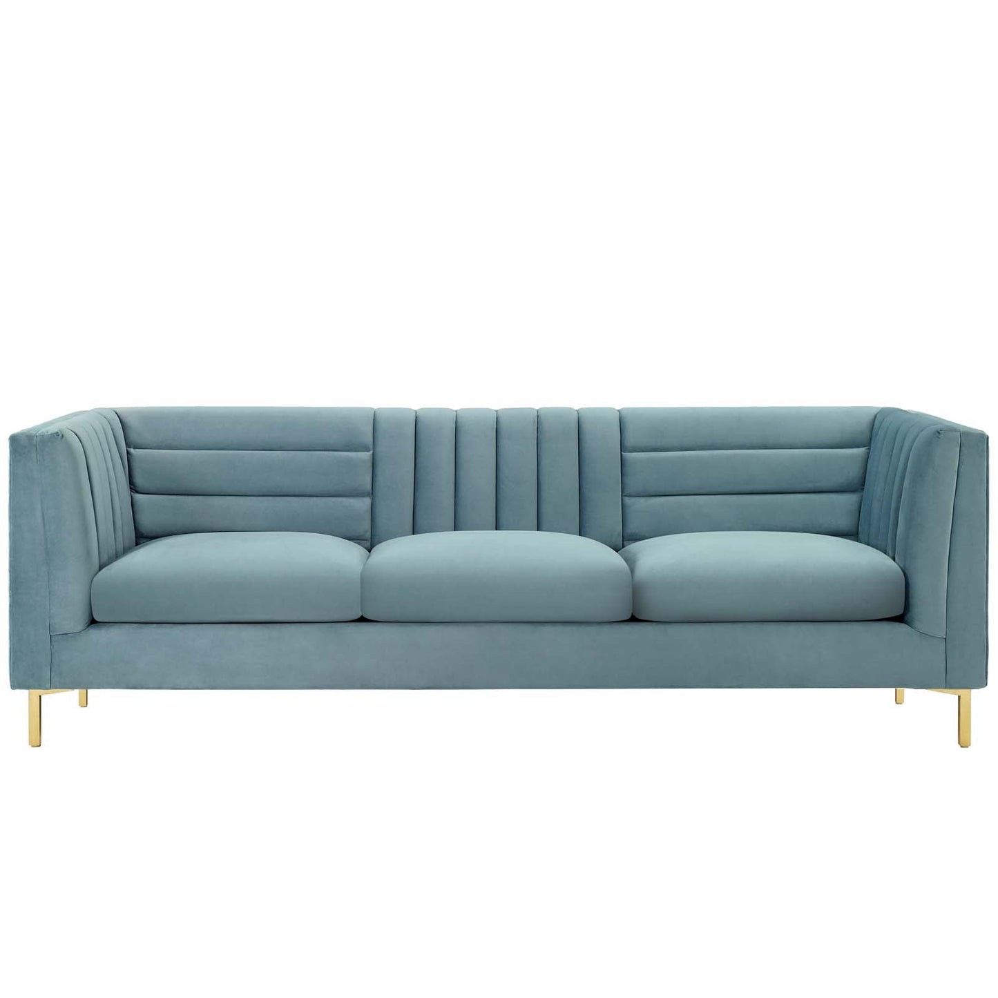 Modway Ingenuity Channel Tufted Performance Velvet Sofa | Sofas | 