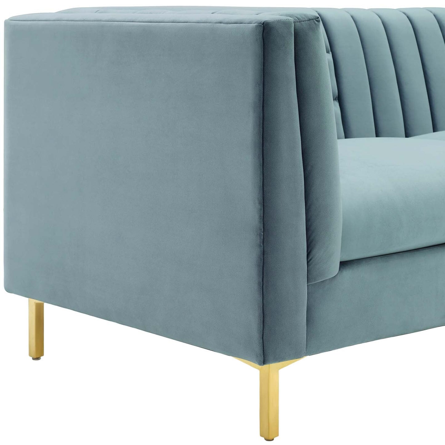 Modway Ingenuity Channel Tufted Performance Velvet Sofa | Sofas | 