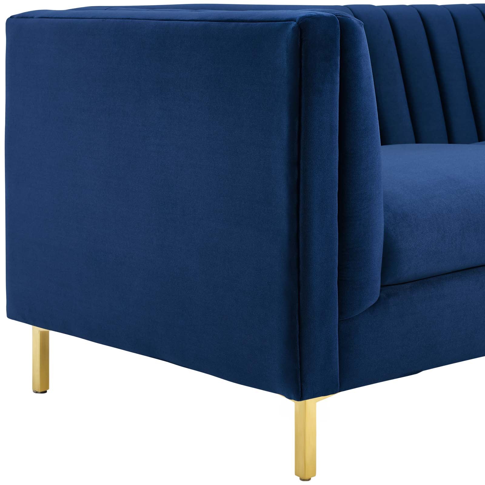 Modway Ingenuity Channel Tufted Performance Velvet Sofa | Sofas | 