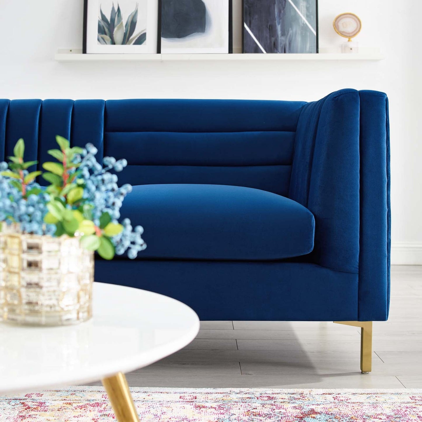 Modway Ingenuity Channel Tufted Performance Velvet Sofa | Sofas | 