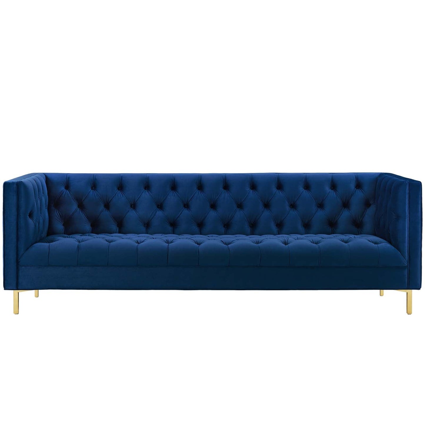 Modway Delight Tufted Button Performance Velvet Sofa | sofas | 