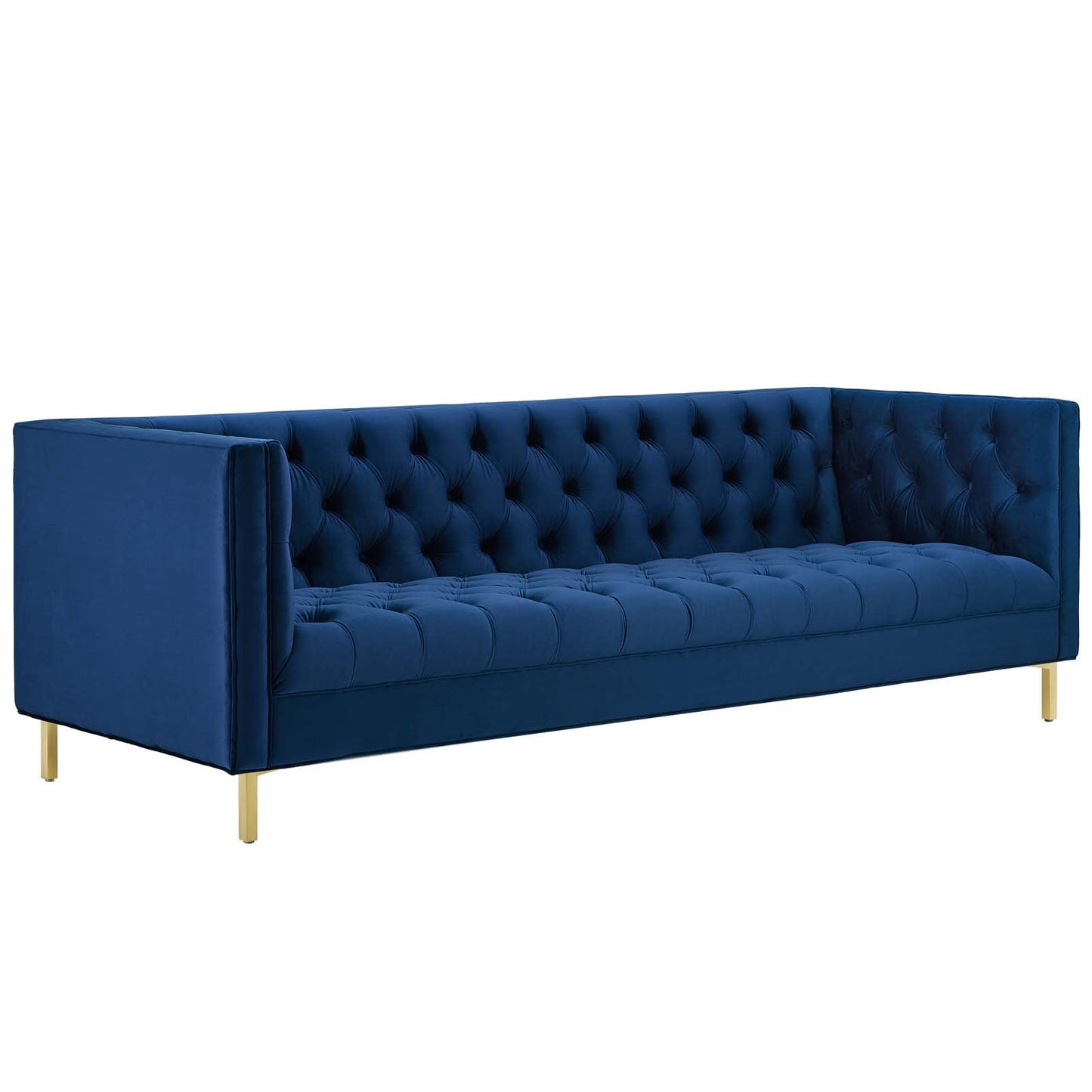 Modway Delight Tufted Button Performance Velvet Sofa | sofas | 