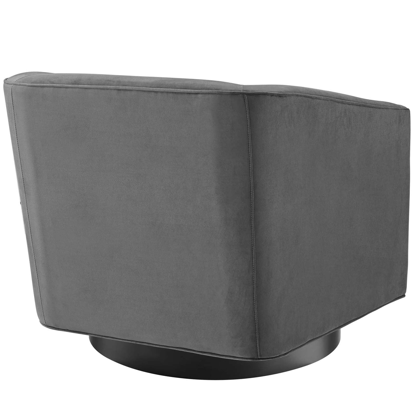 Modway Twist Accent Lounge Performance Velvet Swivel Chair | Lounge Chairs | Modishstore-12