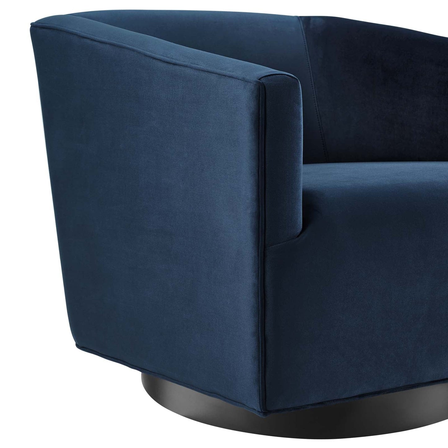 Modway Twist Accent Lounge Performance Velvet Swivel Chair | Lounge Chairs | Modishstore-8