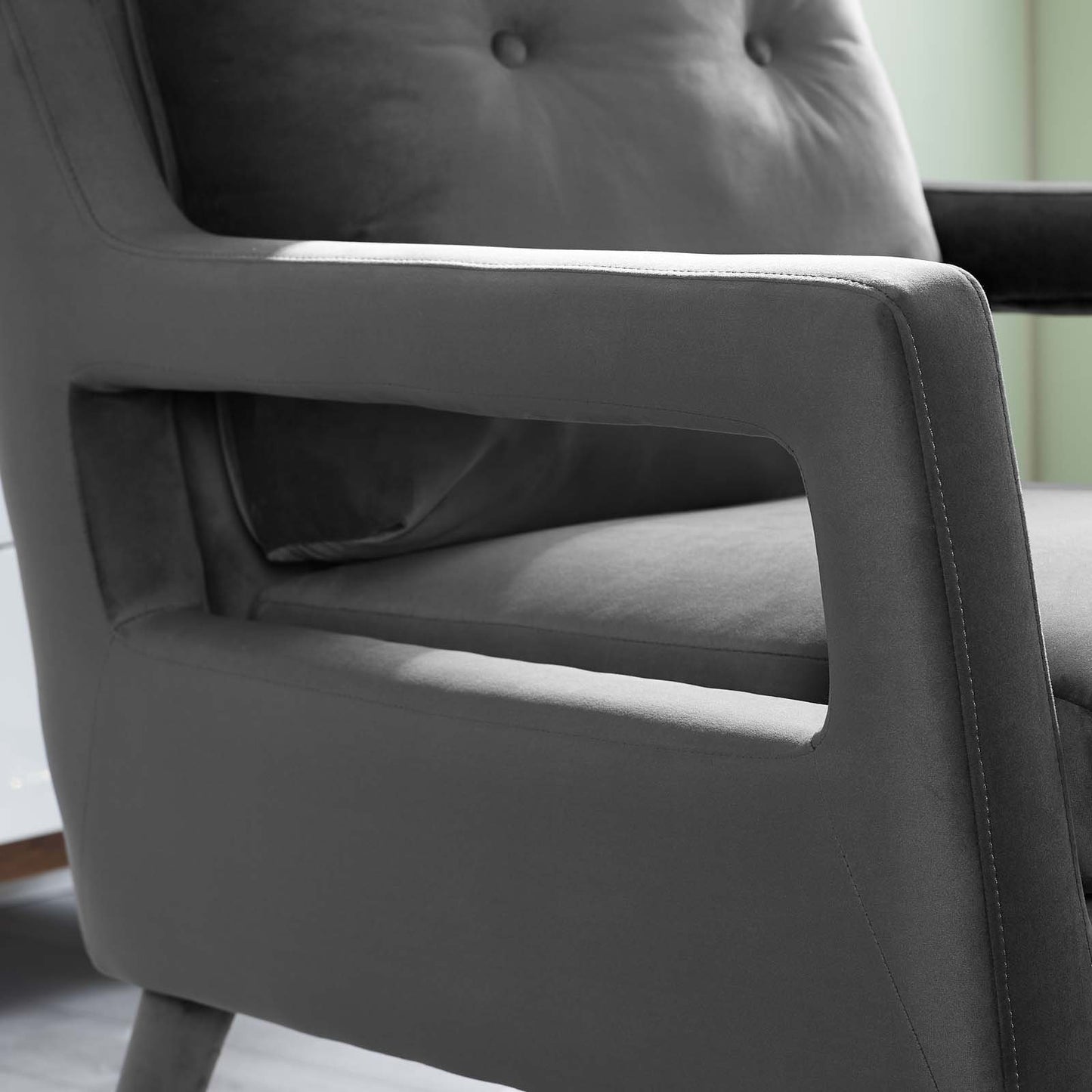 Modway Premise Accent Lounge Performance Velvet Armchair